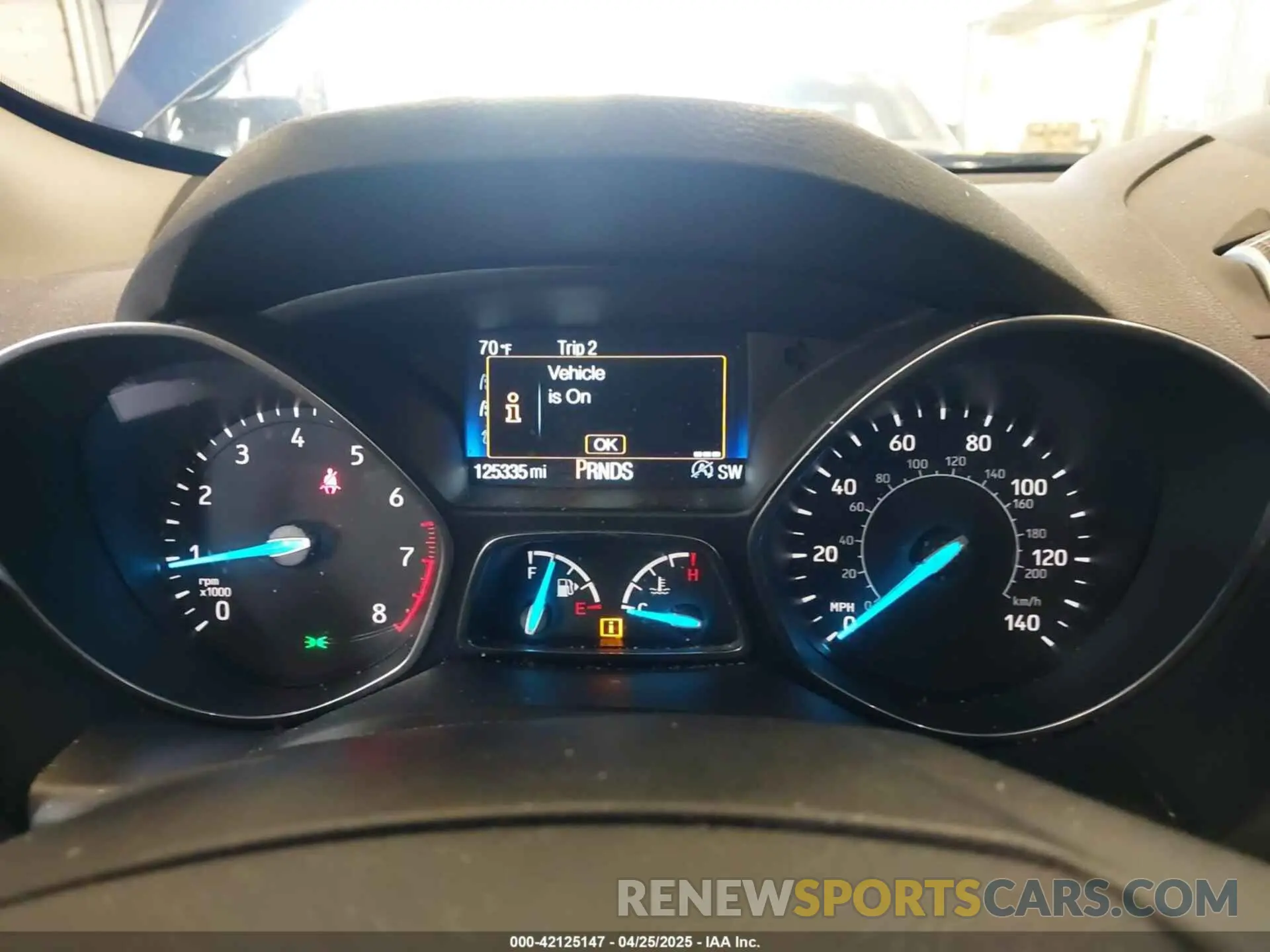 7 Photograph of a damaged car 1FMCU9J94KUA55562 FORD ESCAPE 2019