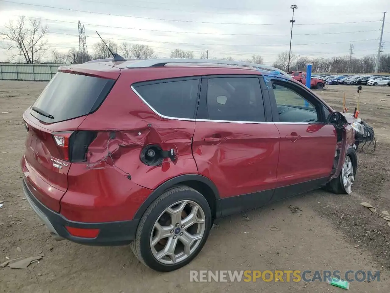 3 Photograph of a damaged car 1FMCU9J94KUB54821 FORD ESCAPE 2019
