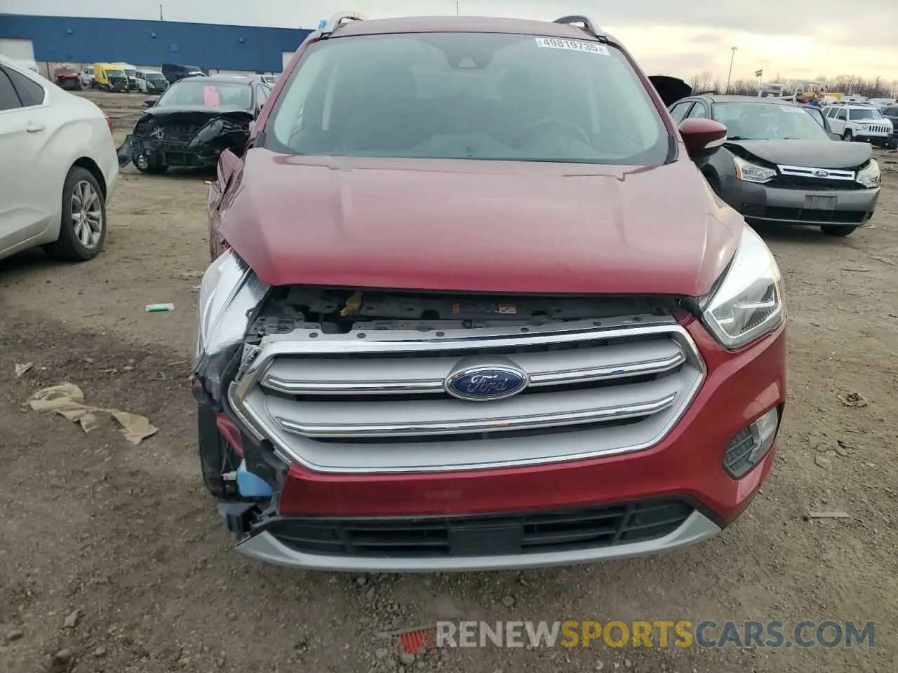 5 Photograph of a damaged car 1FMCU9J94KUB54821 FORD ESCAPE 2019