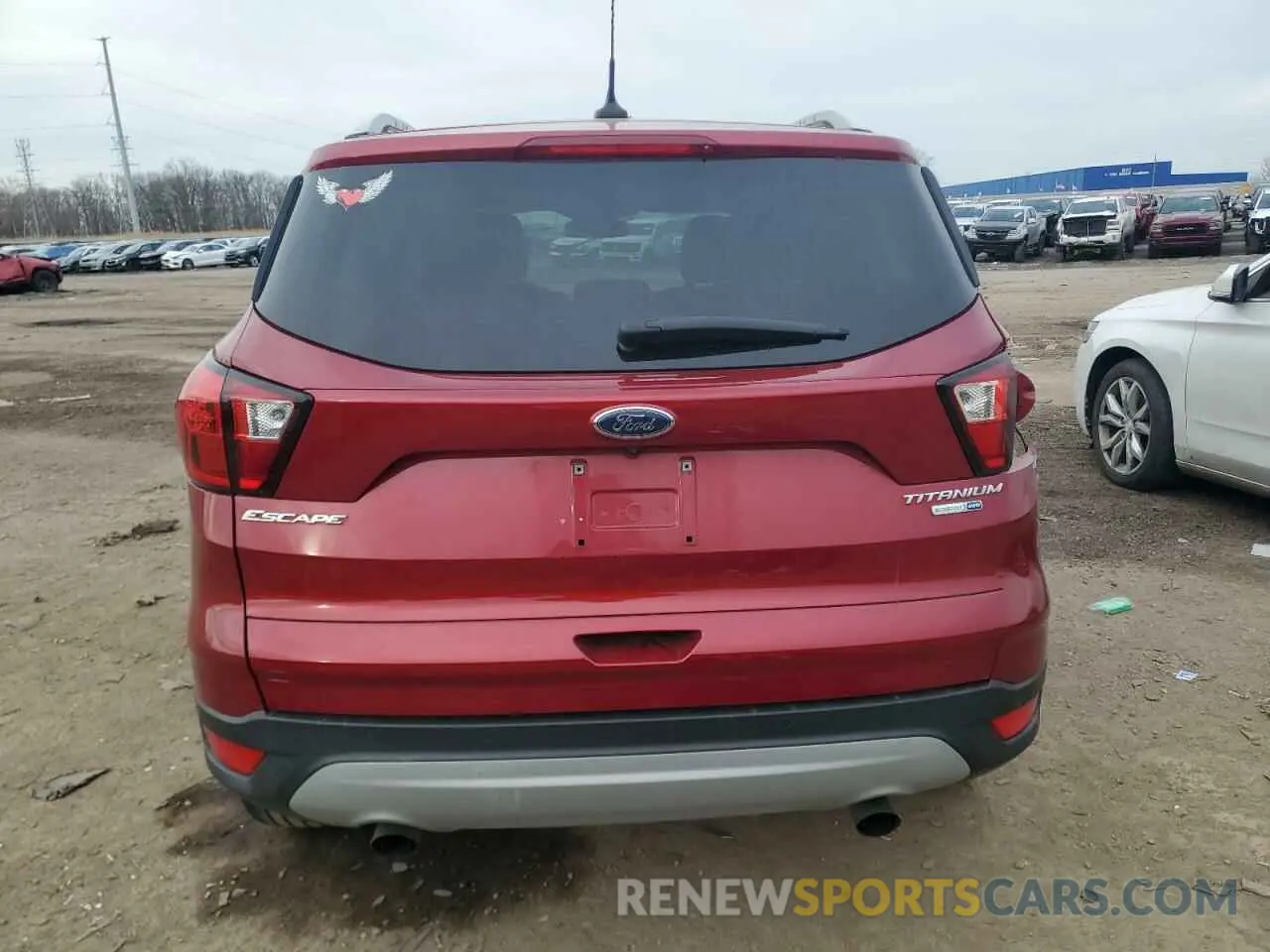 6 Photograph of a damaged car 1FMCU9J94KUB54821 FORD ESCAPE 2019