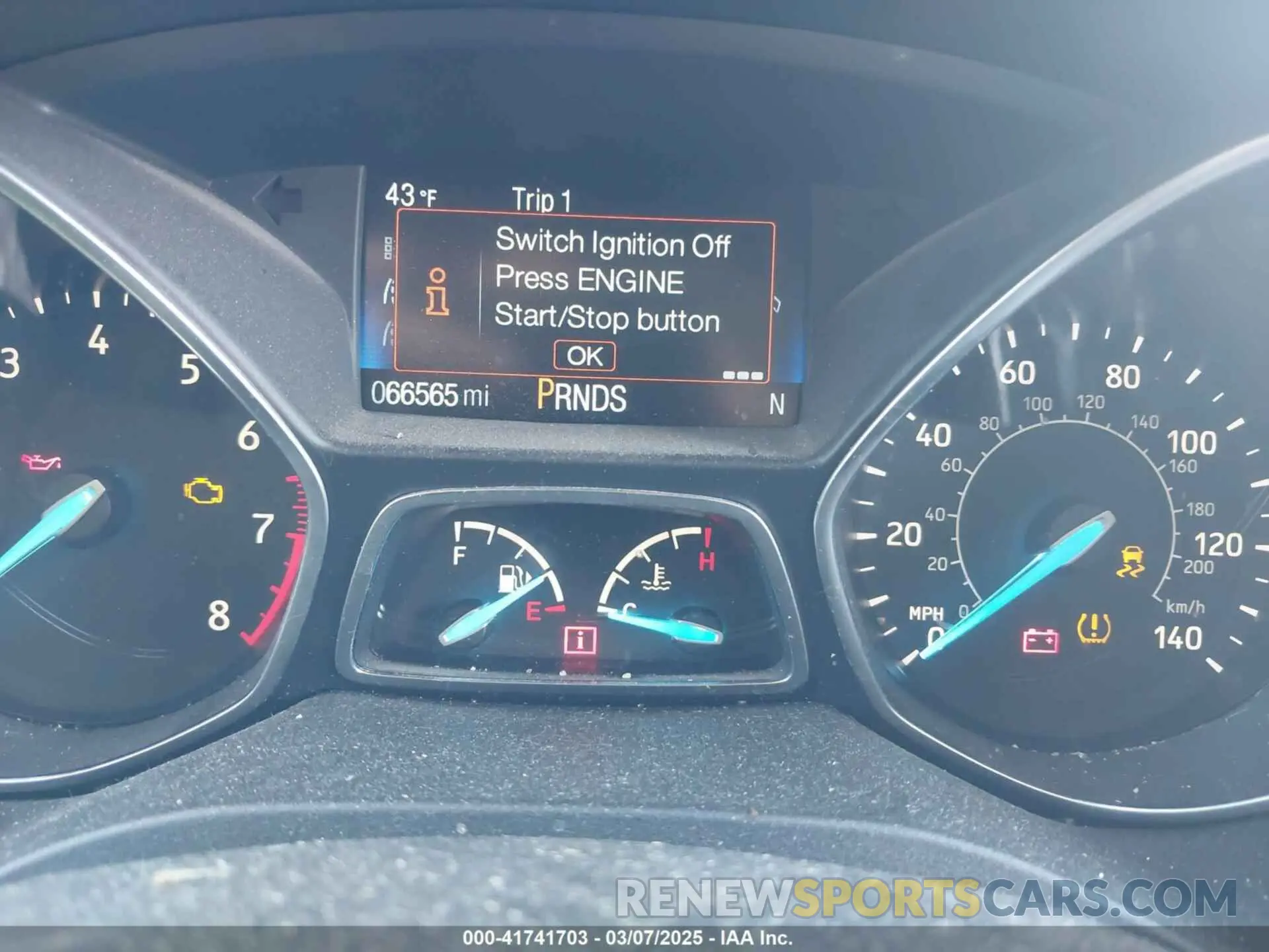 7 Photograph of a damaged car 1FMCU9J94KUC29694 FORD ESCAPE 2019