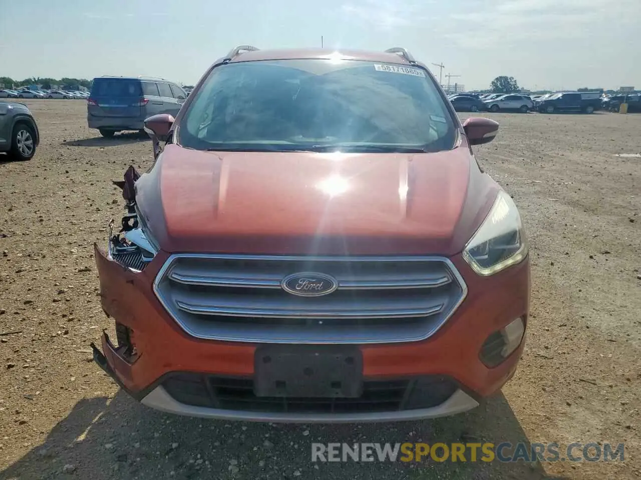 5 Photograph of a damaged car 1FMCU9J95KUB54634 FORD ESCAPE 2019