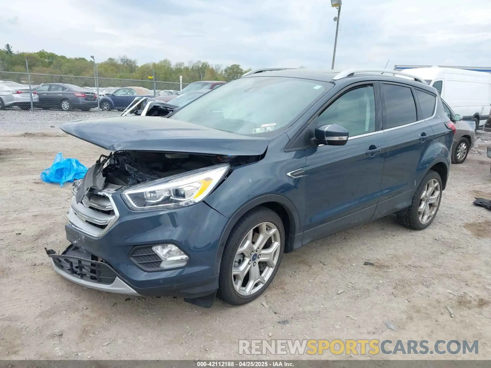 2 Photograph of a damaged car 1FMCU9J95KUC19062 FORD ESCAPE 2019