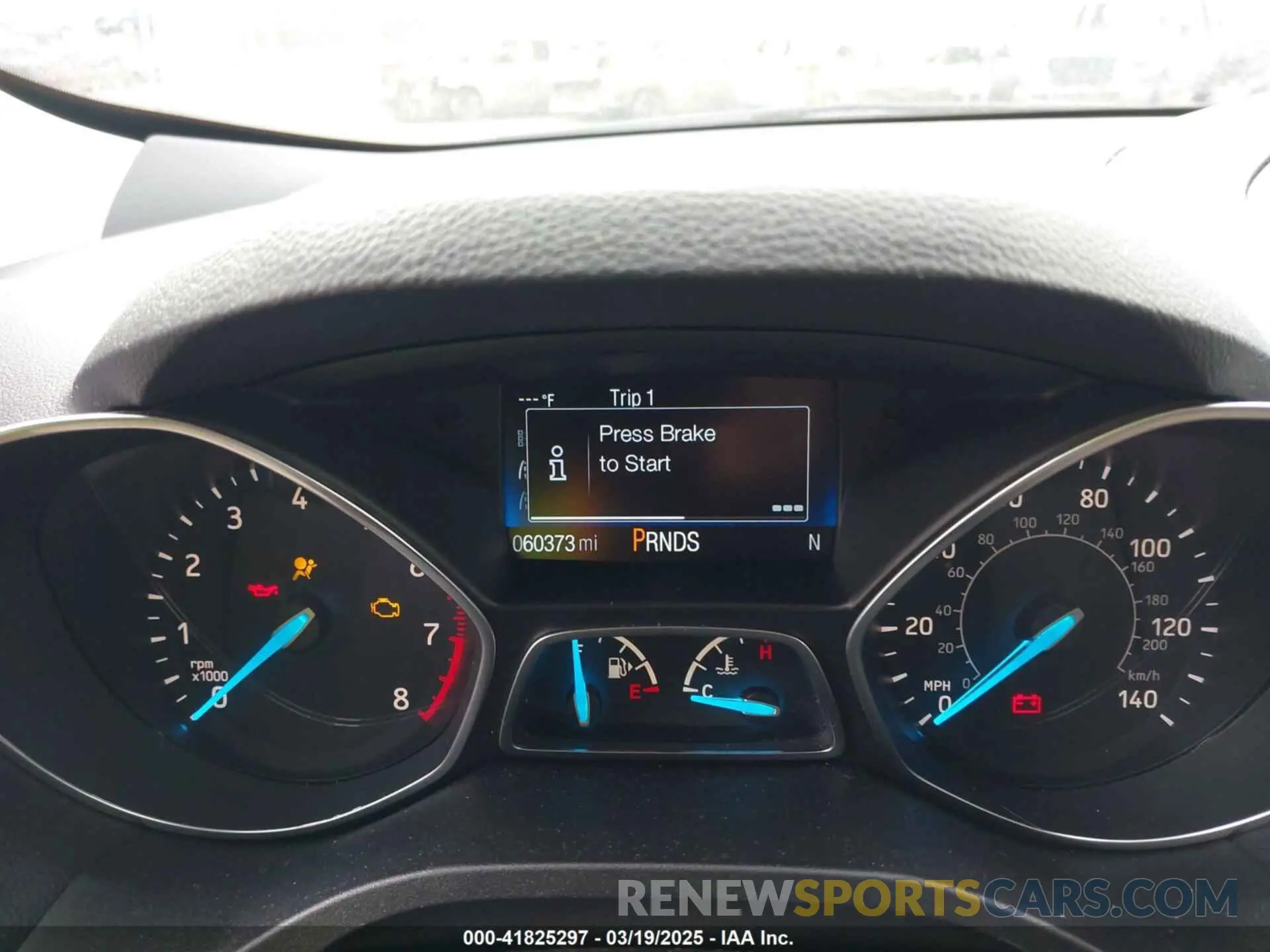 7 Photograph of a damaged car 1FMCU9J95KUC28621 FORD ESCAPE 2019