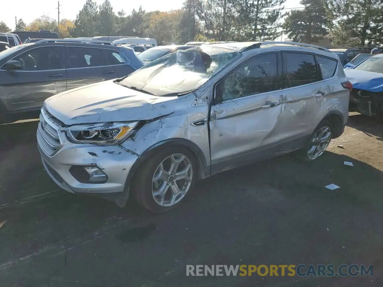 1 Photograph of a damaged car 1FMCU9J96KUA04791 FORD ESCAPE 2019
