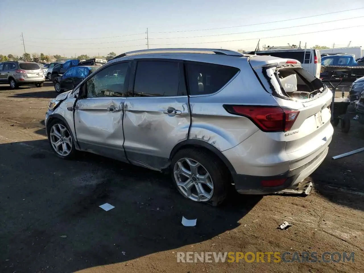 2 Photograph of a damaged car 1FMCU9J96KUA04791 FORD ESCAPE 2019