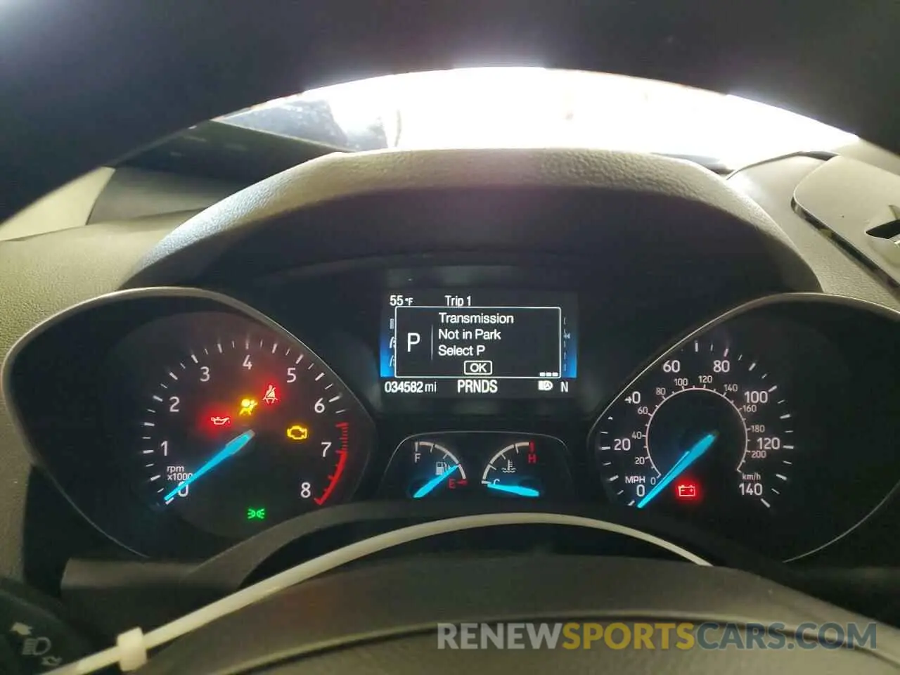 9 Photograph of a damaged car 1FMCU9J96KUC15909 FORD ESCAPE 2019