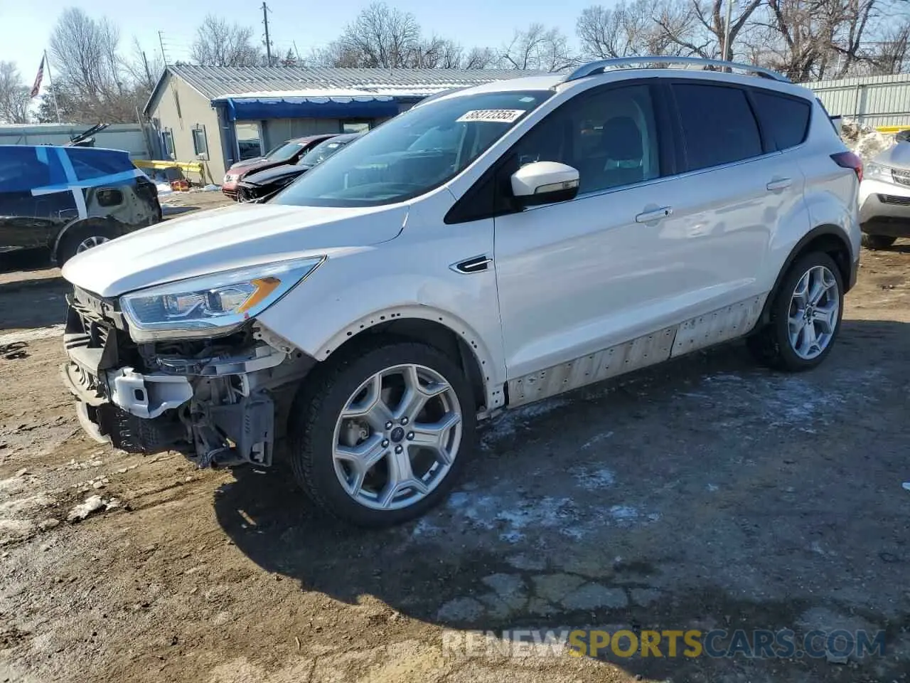 1 Photograph of a damaged car 1FMCU9J96KUC53527 FORD ESCAPE 2019