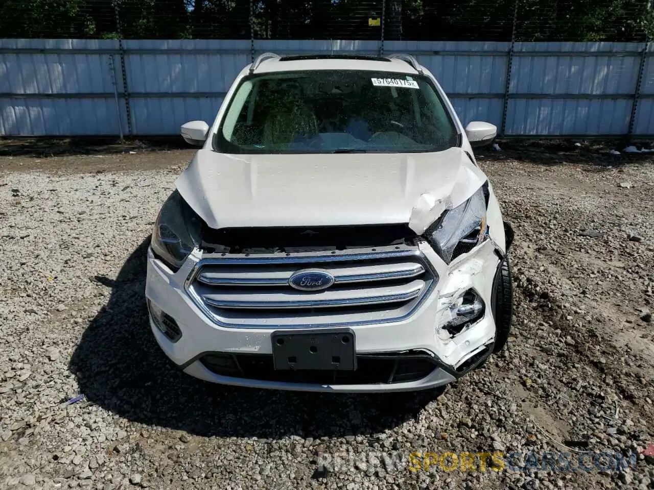 5 Photograph of a damaged car 1FMCU9J97KUA21390 FORD ESCAPE 2019