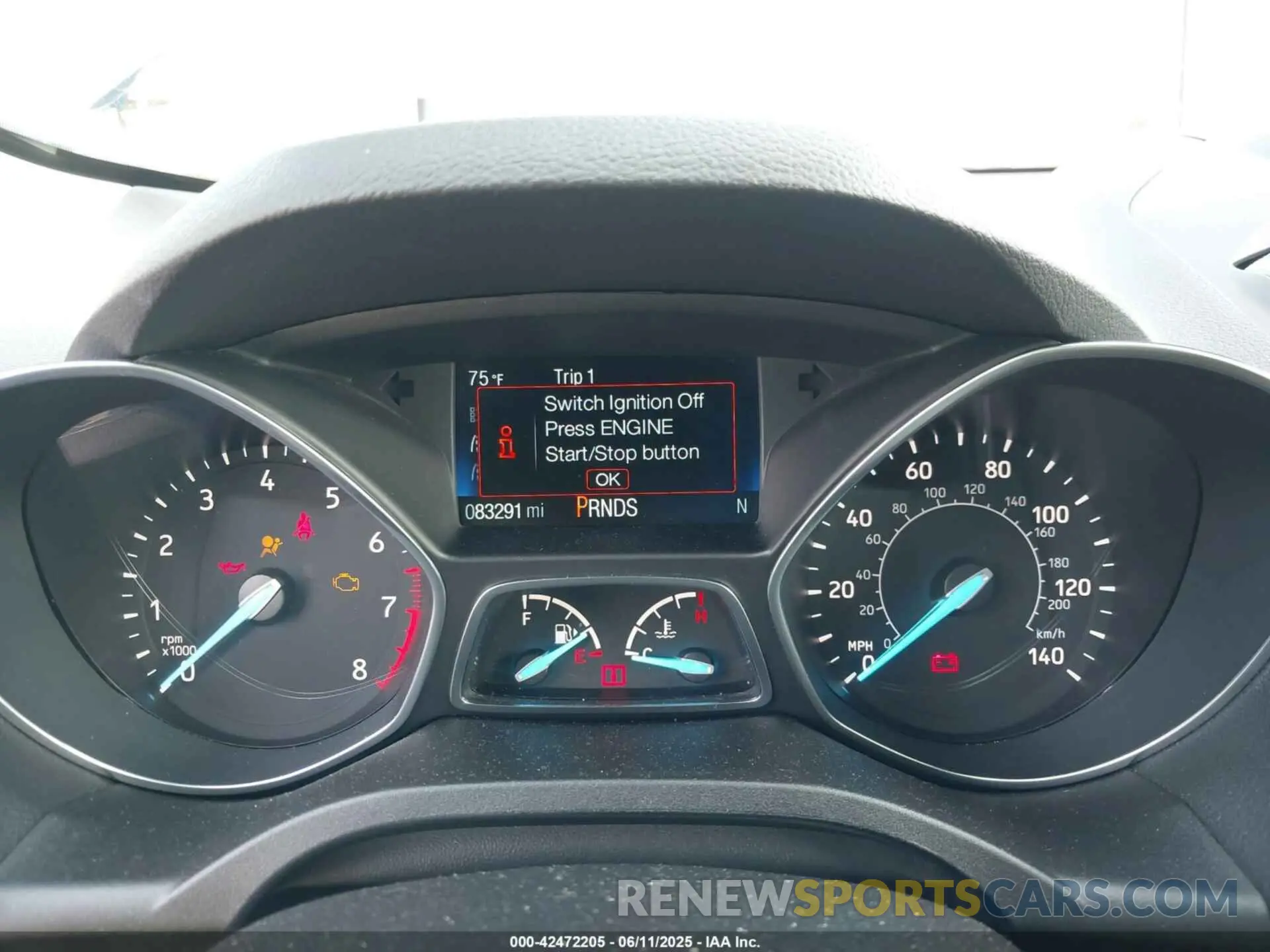 7 Photograph of a damaged car 1FMCU9J97KUB83990 FORD ESCAPE 2019