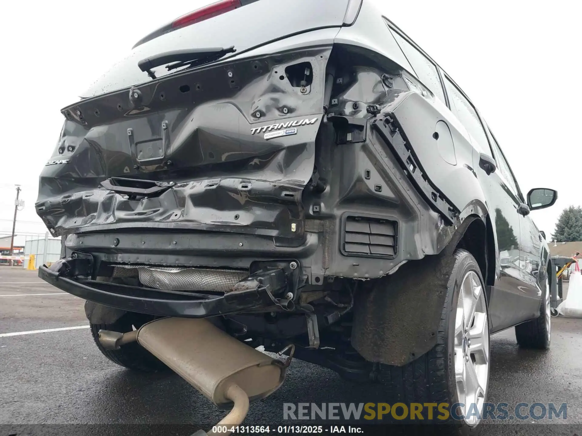 6 Photograph of a damaged car 1FMCU9J97KUC05504 FORD ESCAPE 2019