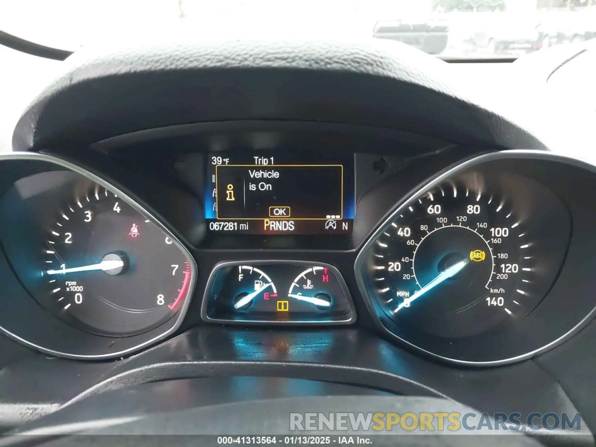 7 Photograph of a damaged car 1FMCU9J97KUC05504 FORD ESCAPE 2019