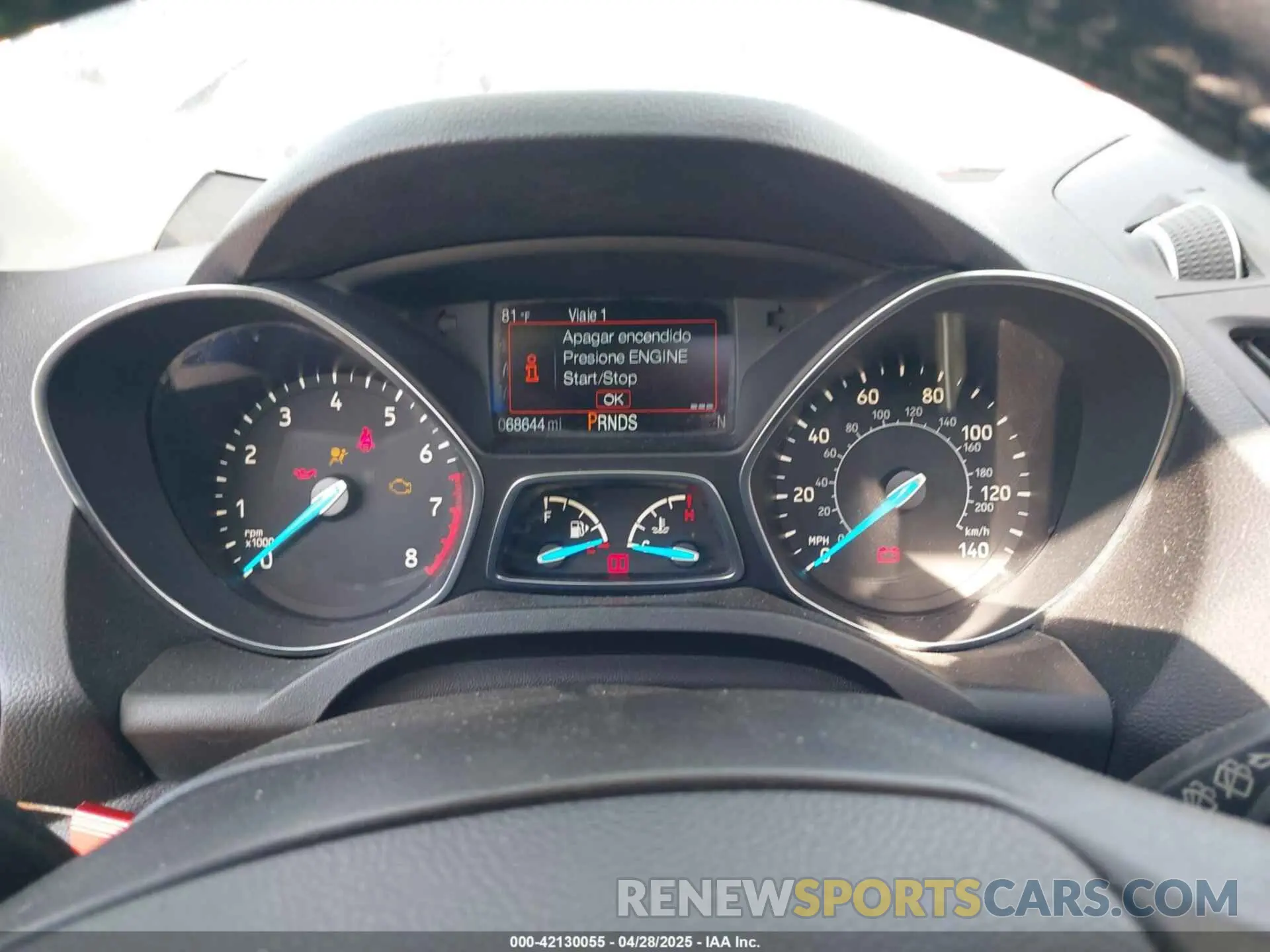 7 Photograph of a damaged car 1FMCU9J98KUA09510 FORD ESCAPE 2019