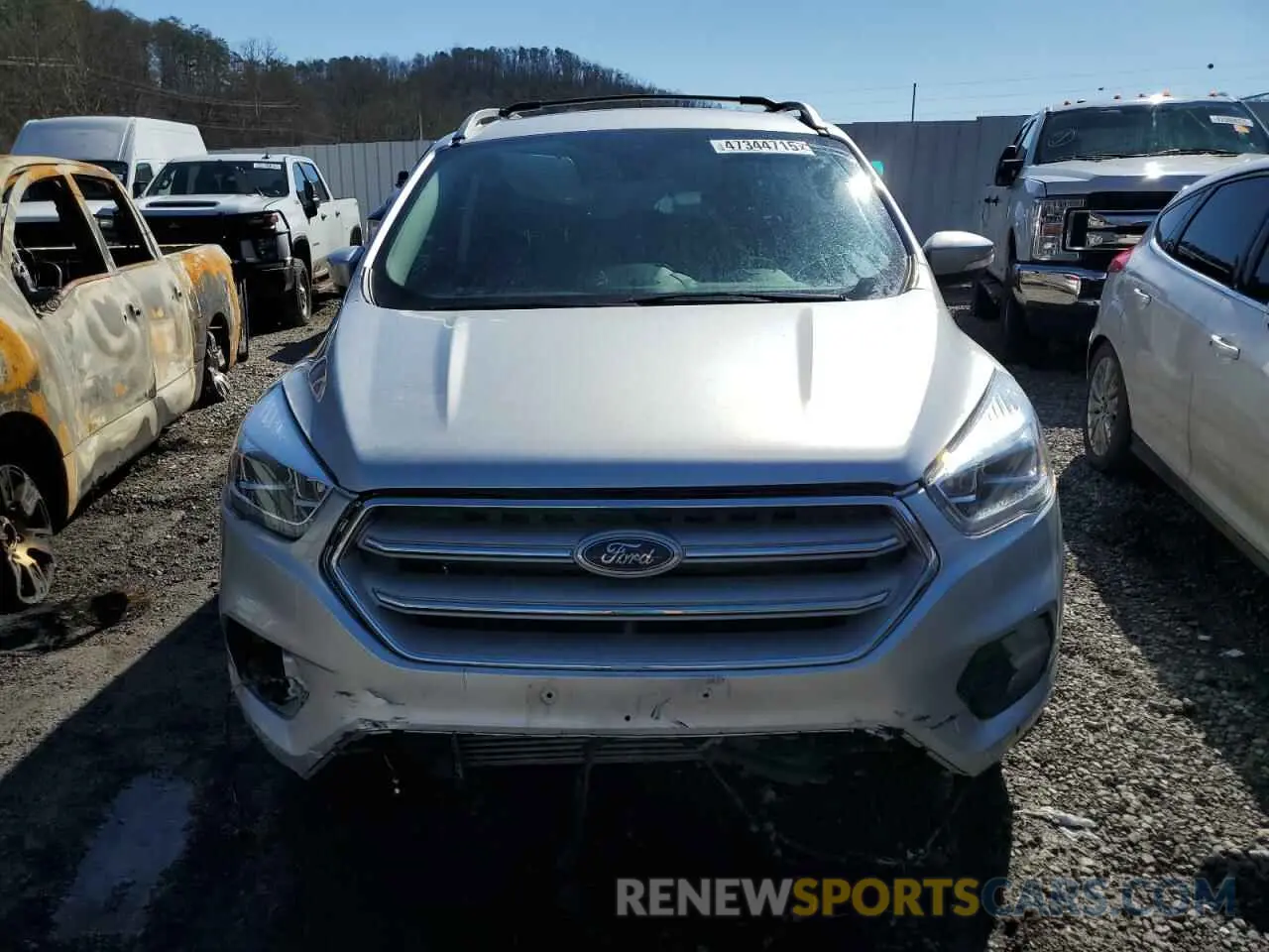 5 Photograph of a damaged car 1FMCU9J98KUB53669 FORD ESCAPE 2019