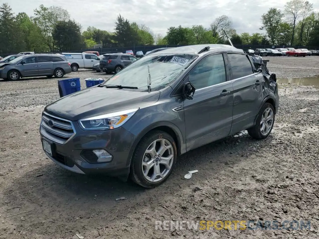1 Photograph of a damaged car 1FMCU9J98KUB59293 FORD ESCAPE 2019