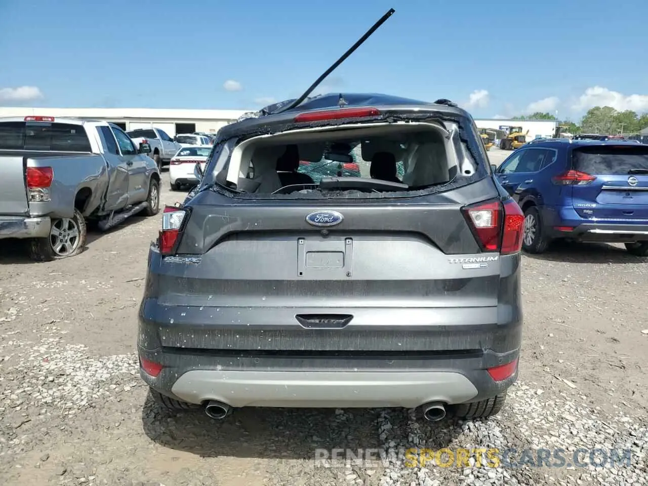 6 Photograph of a damaged car 1FMCU9J98KUB59293 FORD ESCAPE 2019