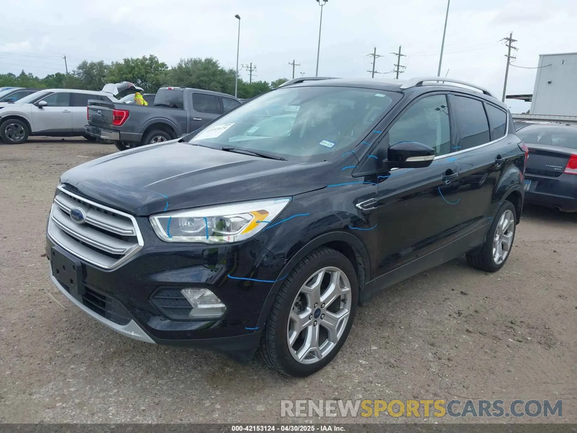2 Photograph of a damaged car 1FMCU9J9XKUB41992 FORD ESCAPE 2019