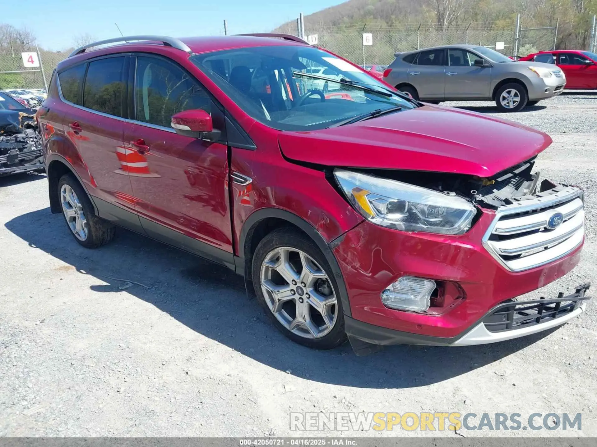 1 Photograph of a damaged car 1FMCU9J9XKUC23513 FORD ESCAPE 2019