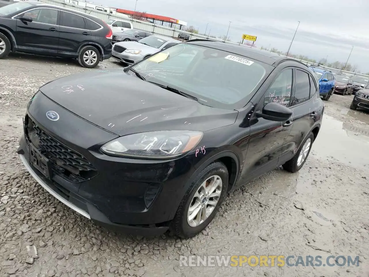1 Photograph of a damaged car 1FMCU0BZ0LUB48929 FORD ESCAPE 2020