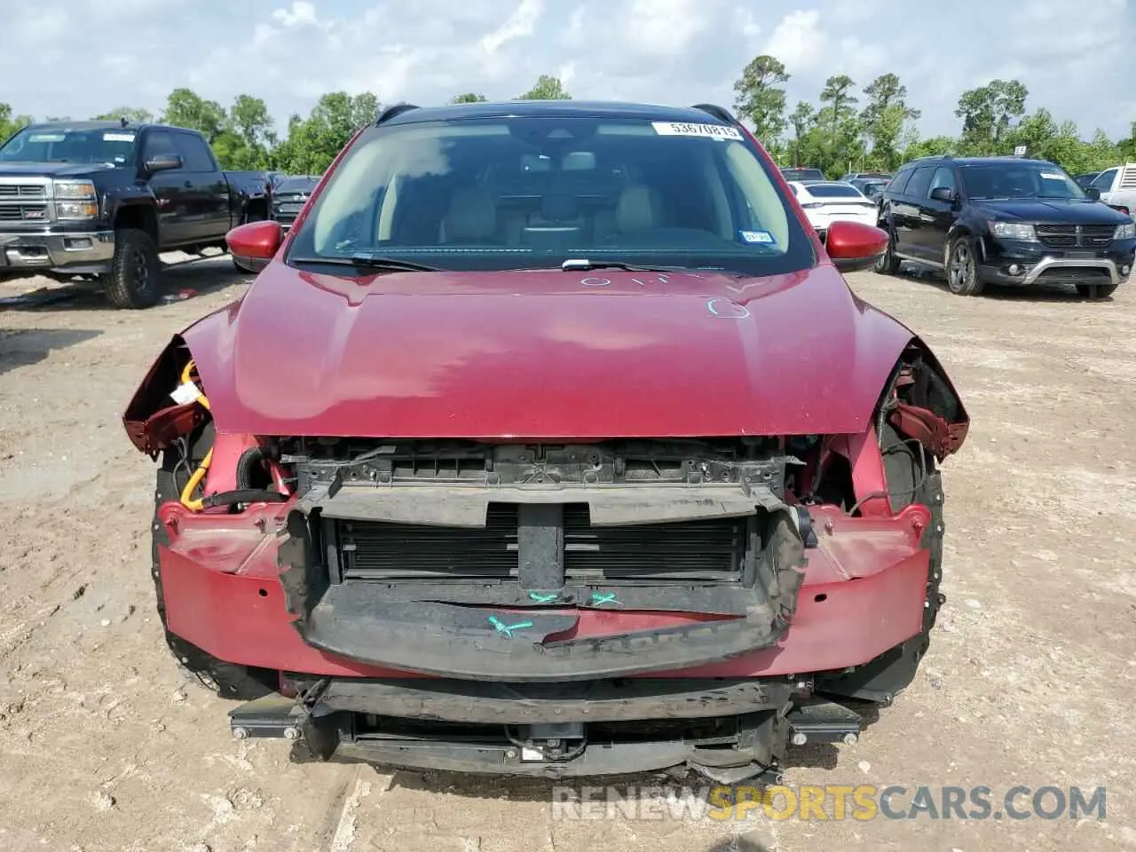 5 Photograph of a damaged car 1FMCU0DZ1LUA75325 FORD ESCAPE 2020