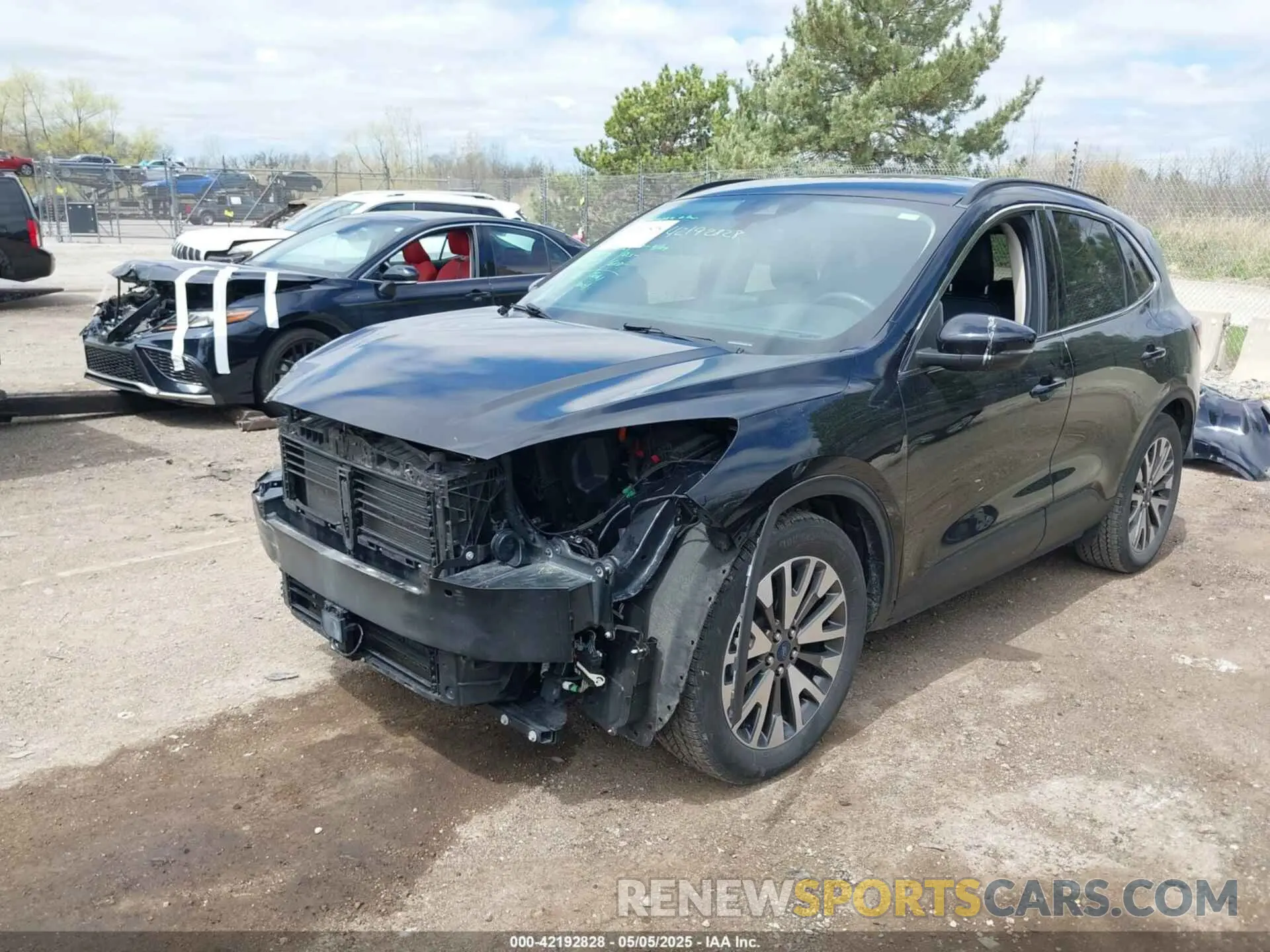 2 Photograph of a damaged car 1FMCU0DZ5LUB39205 FORD ESCAPE 2020