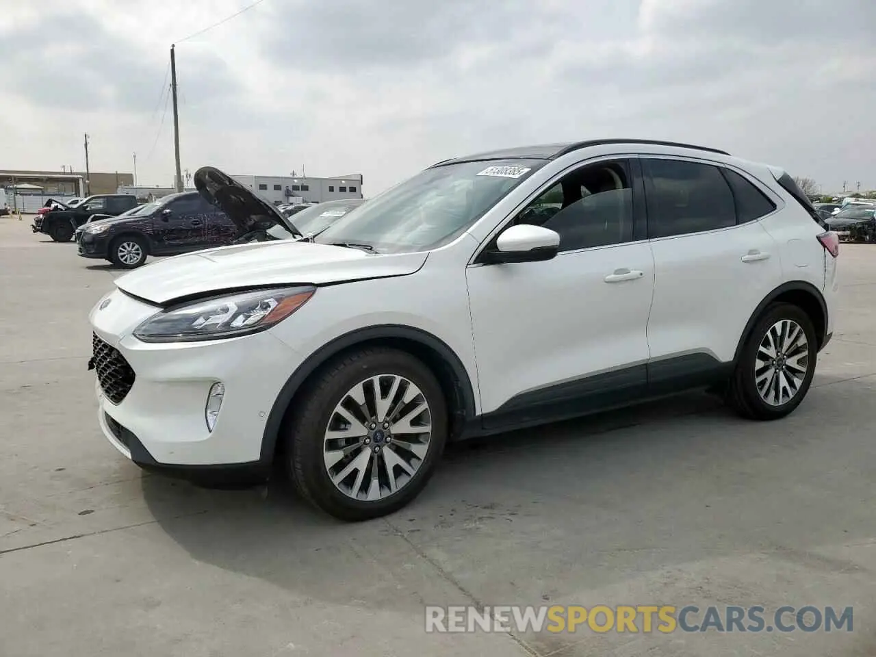 1 Photograph of a damaged car 1FMCU0DZ7LUC34753 FORD ESCAPE 2020
