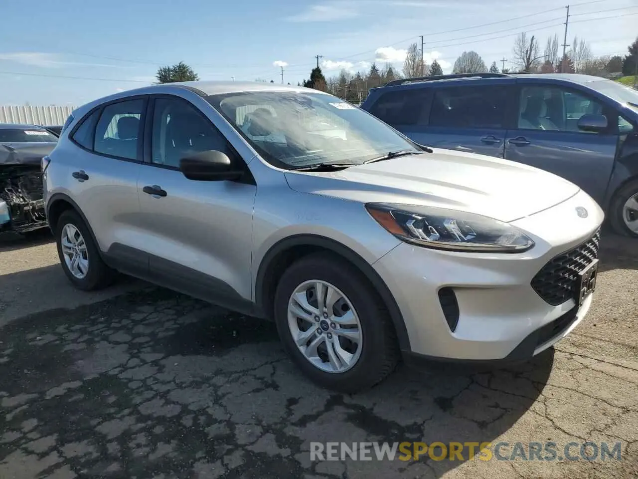 4 Photograph of a damaged car 1FMCU0F62LUA36908 FORD ESCAPE 2020