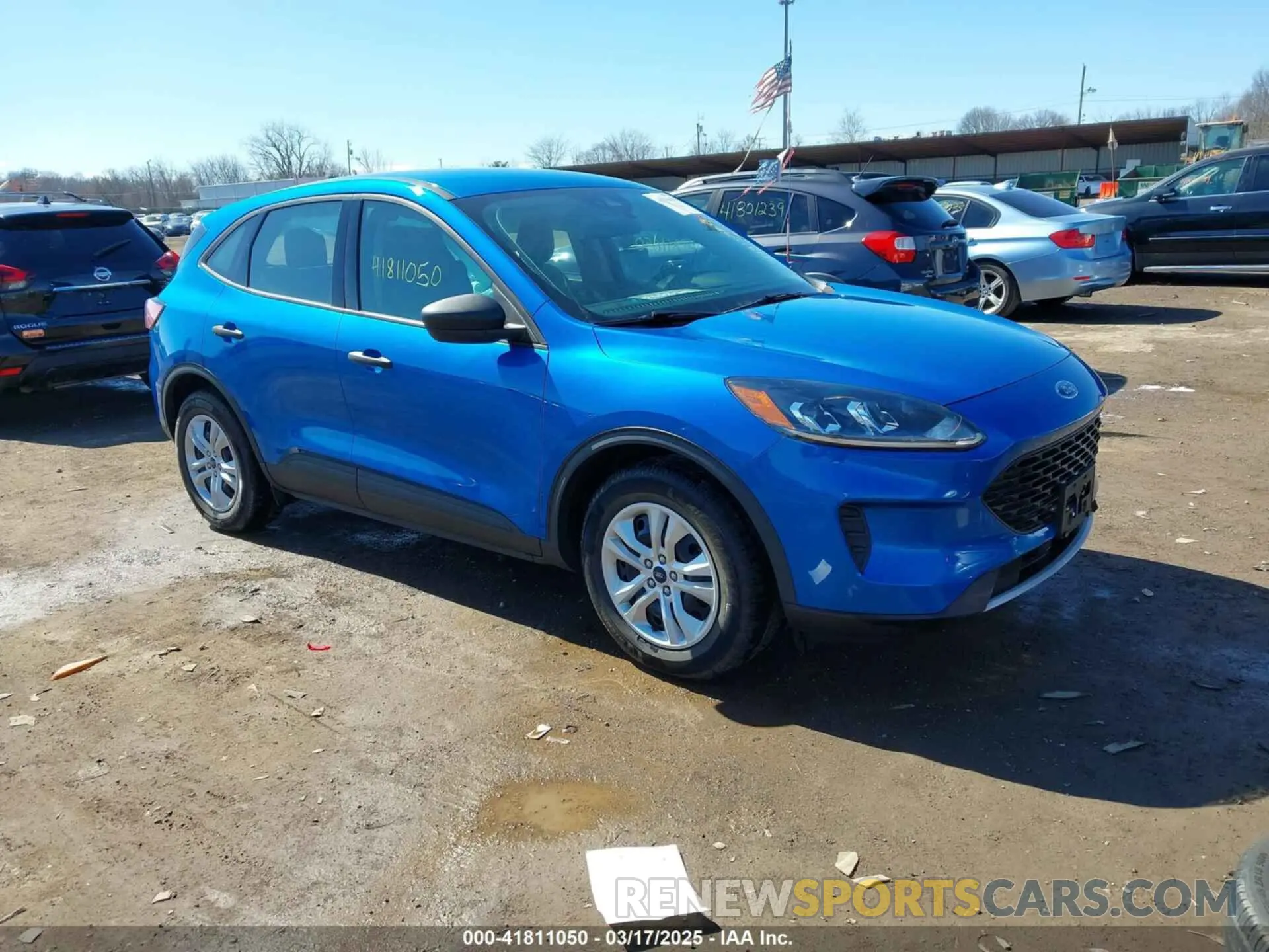 1 Photograph of a damaged car 1FMCU0F64LUA07166 FORD ESCAPE 2020