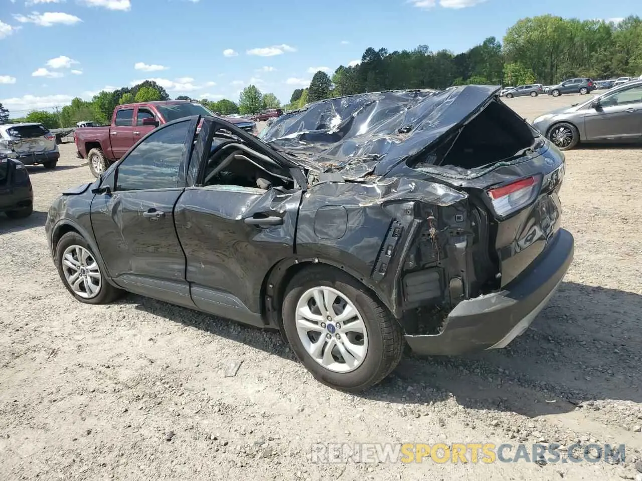 2 Photograph of a damaged car 1FMCU0F65LUB96975 FORD ESCAPE 2020