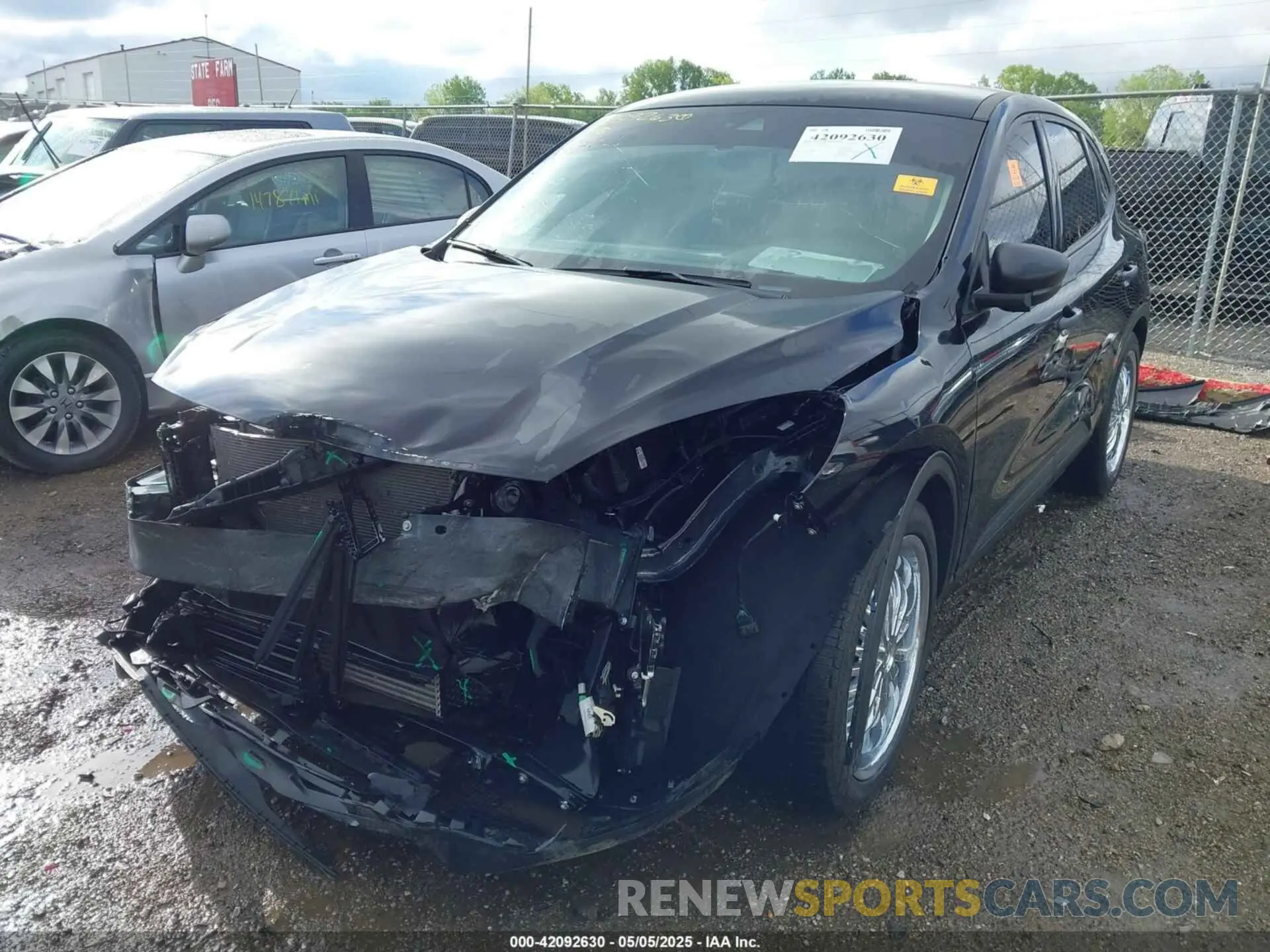 2 Photograph of a damaged car 1FMCU0F67LUA83447 FORD ESCAPE 2020