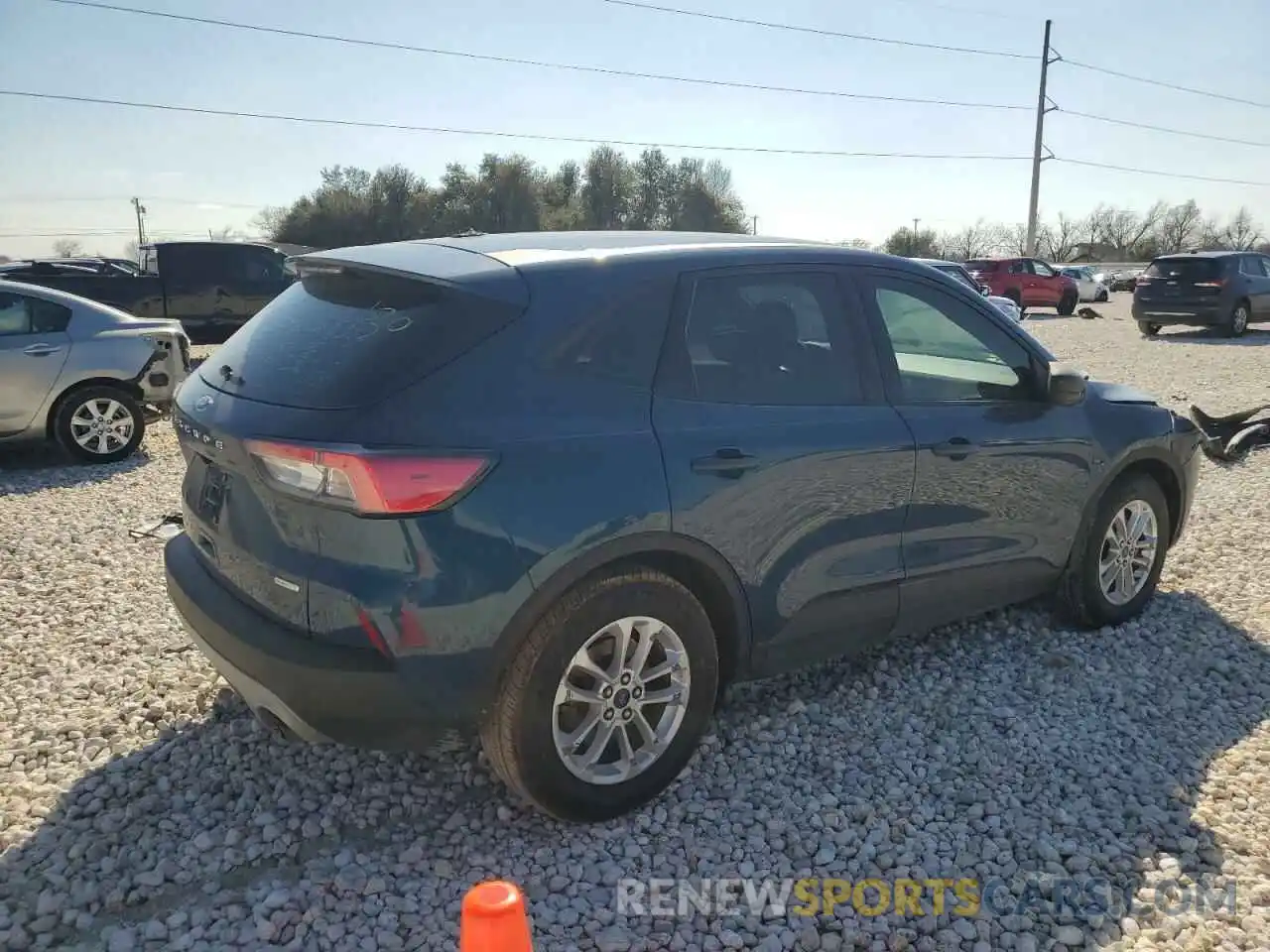 3 Photograph of a damaged car 1FMCU0F67LUB78591 FORD ESCAPE 2020