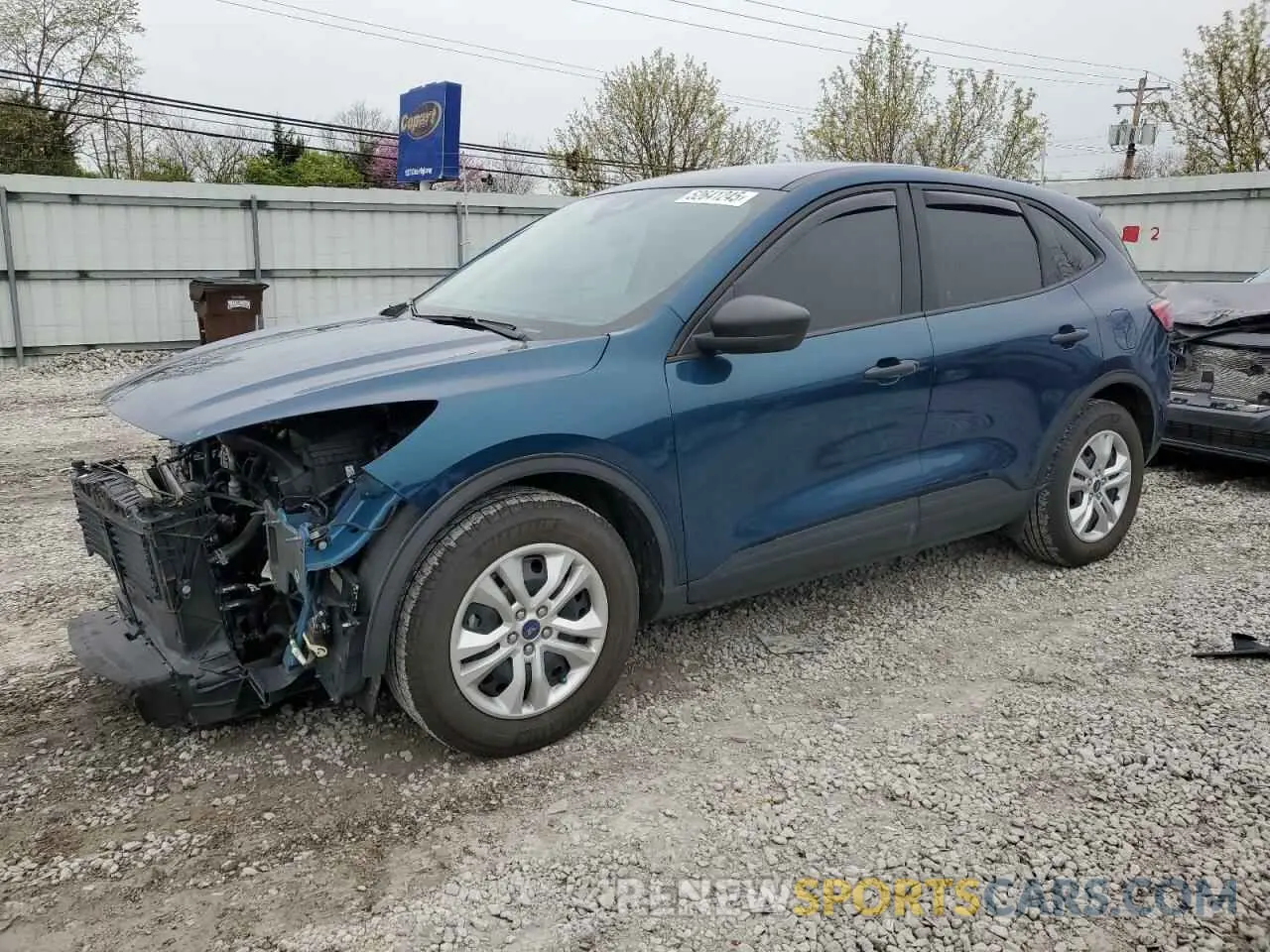 1 Photograph of a damaged car 1FMCU0F68LUA72764 FORD ESCAPE 2020