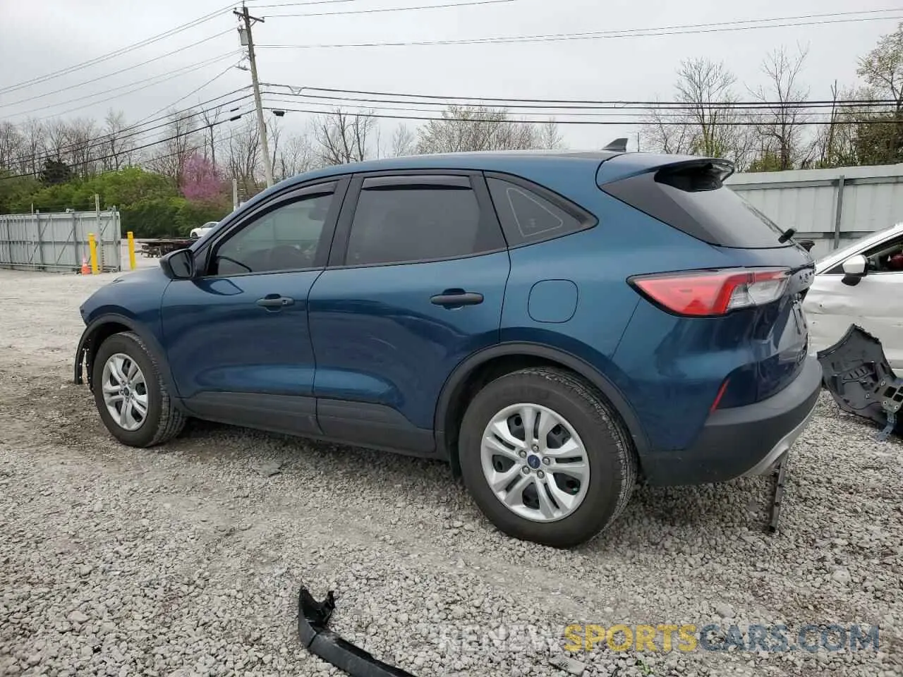2 Photograph of a damaged car 1FMCU0F68LUA72764 FORD ESCAPE 2020