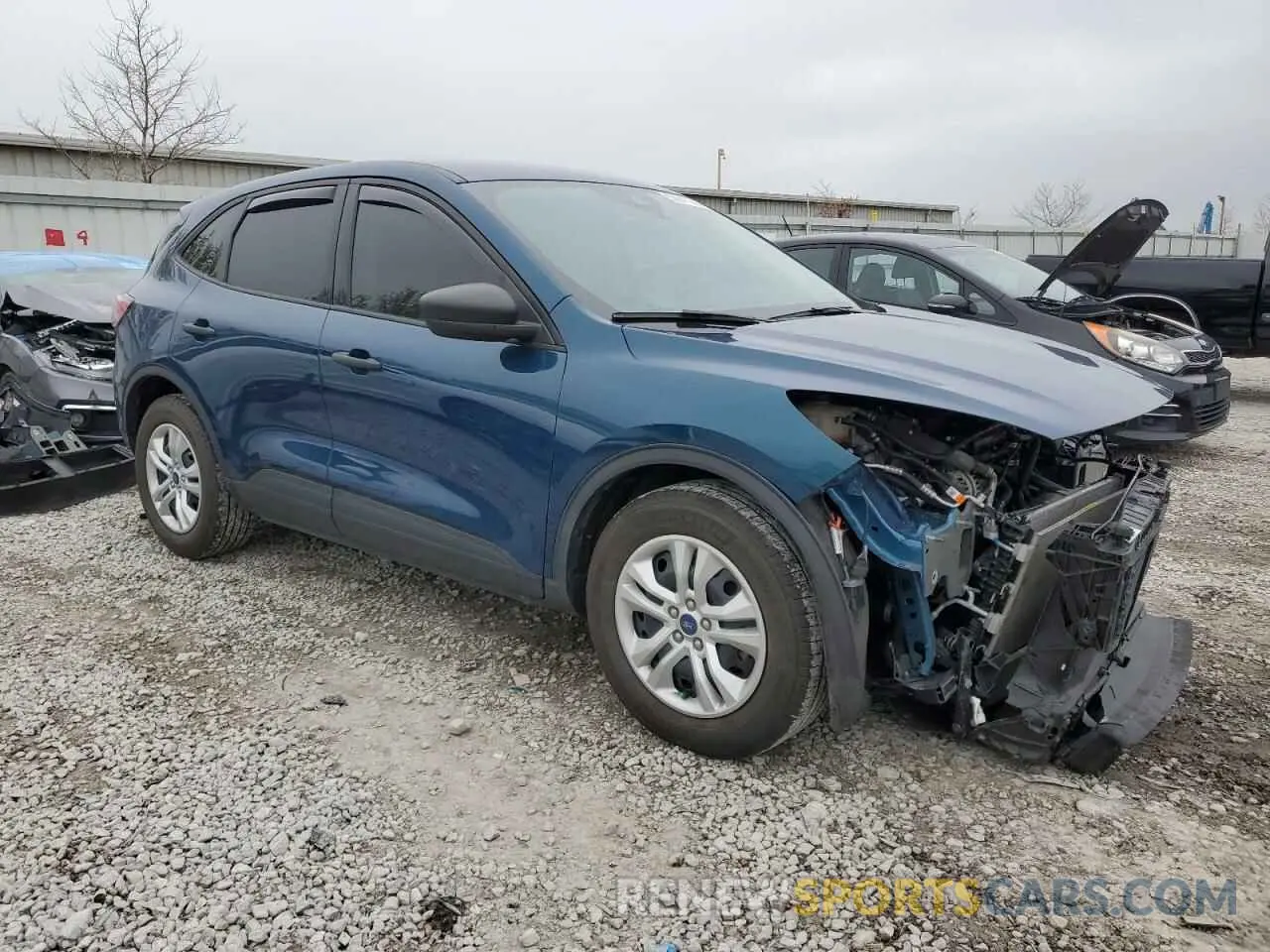 4 Photograph of a damaged car 1FMCU0F68LUA72764 FORD ESCAPE 2020