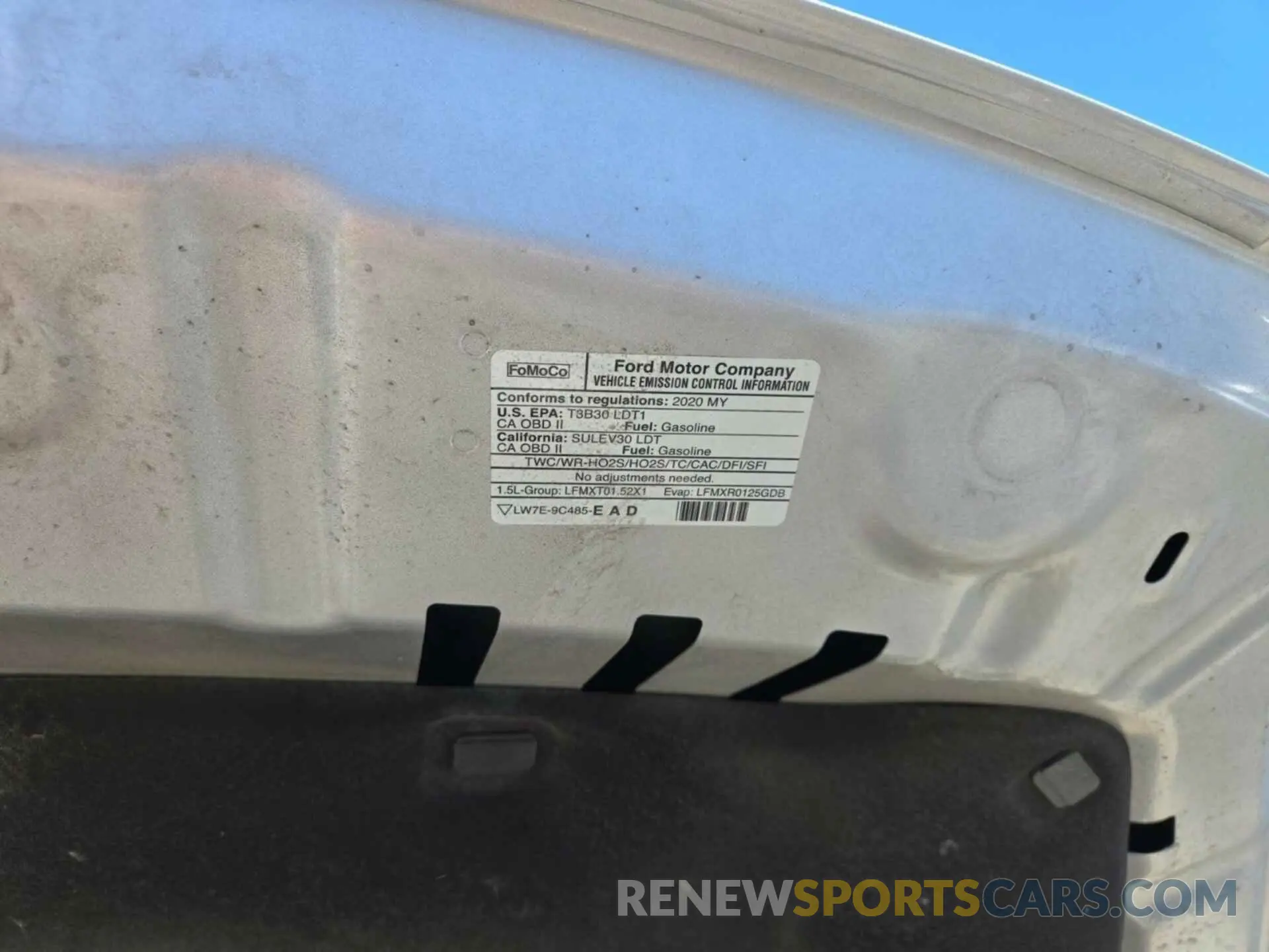 7 Photograph of a damaged car 1FMCU0G61LUA12257 FORD ESCAPE 2020