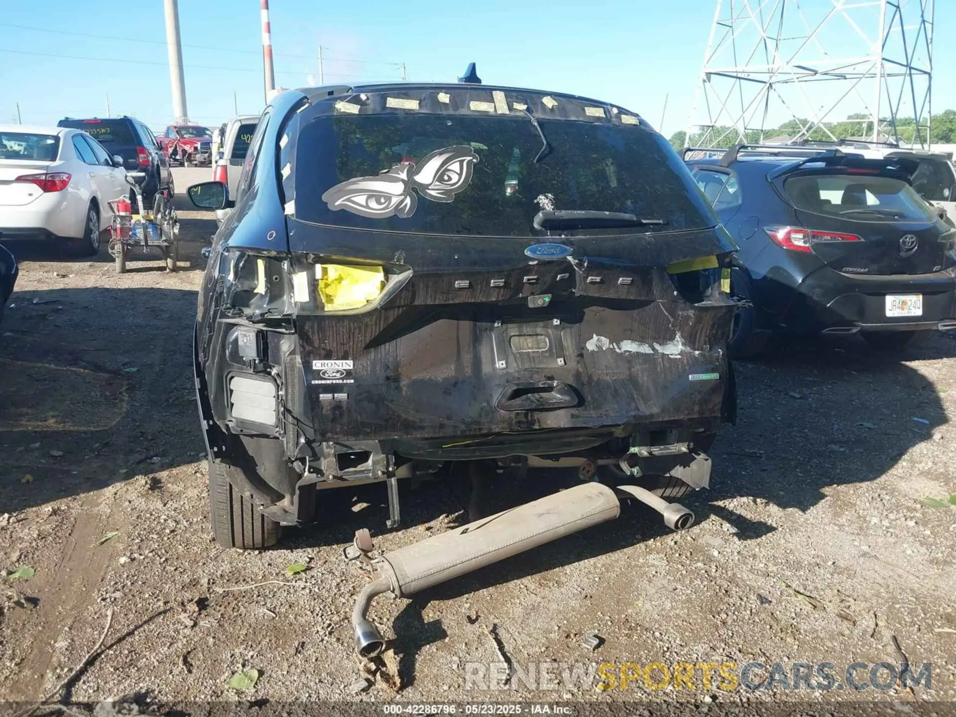 6 Photograph of a damaged car 1FMCU0G61LUA29107 FORD ESCAPE 2020