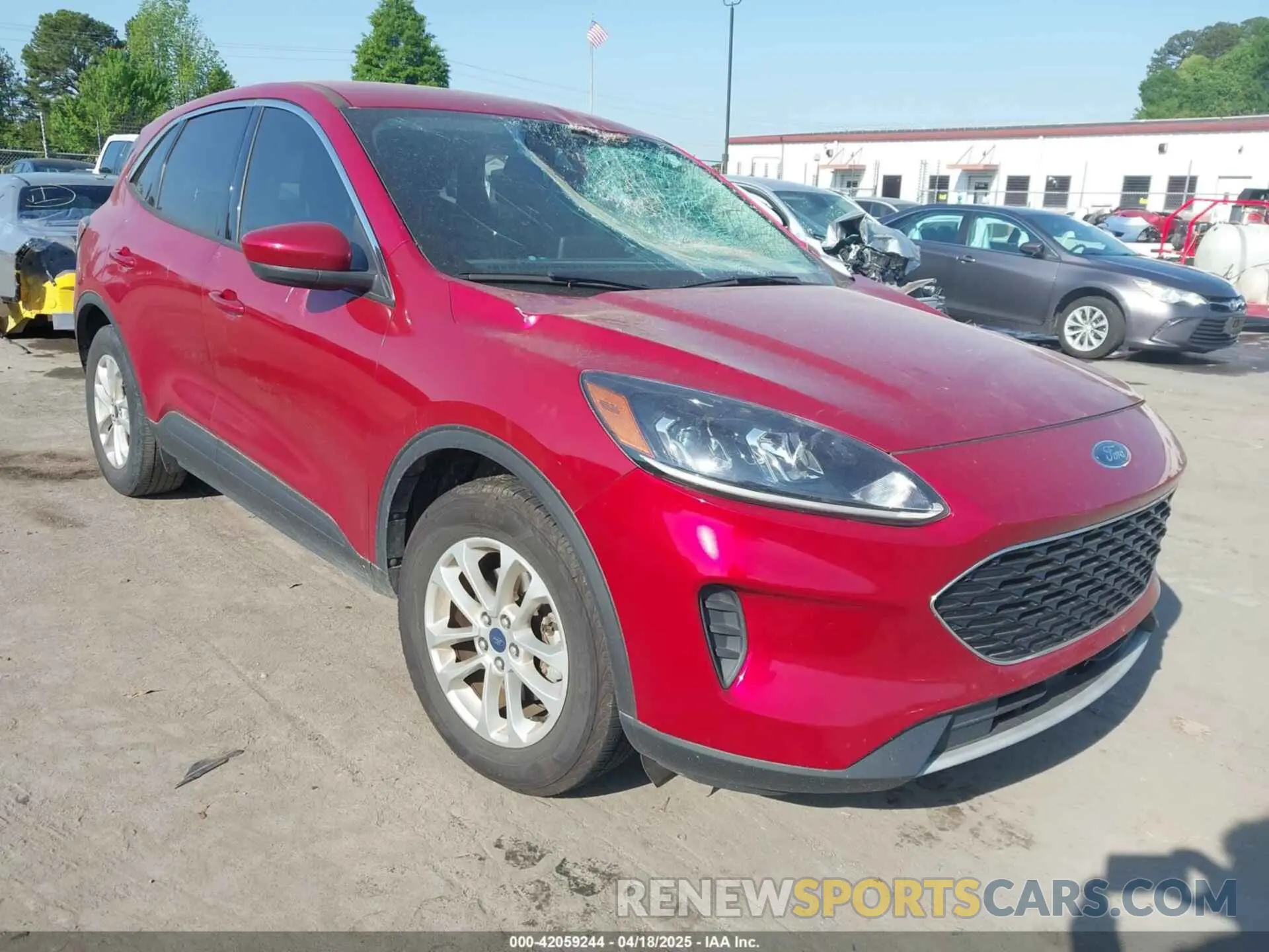 1 Photograph of a damaged car 1FMCU0G62LUB94518 FORD ESCAPE 2020
