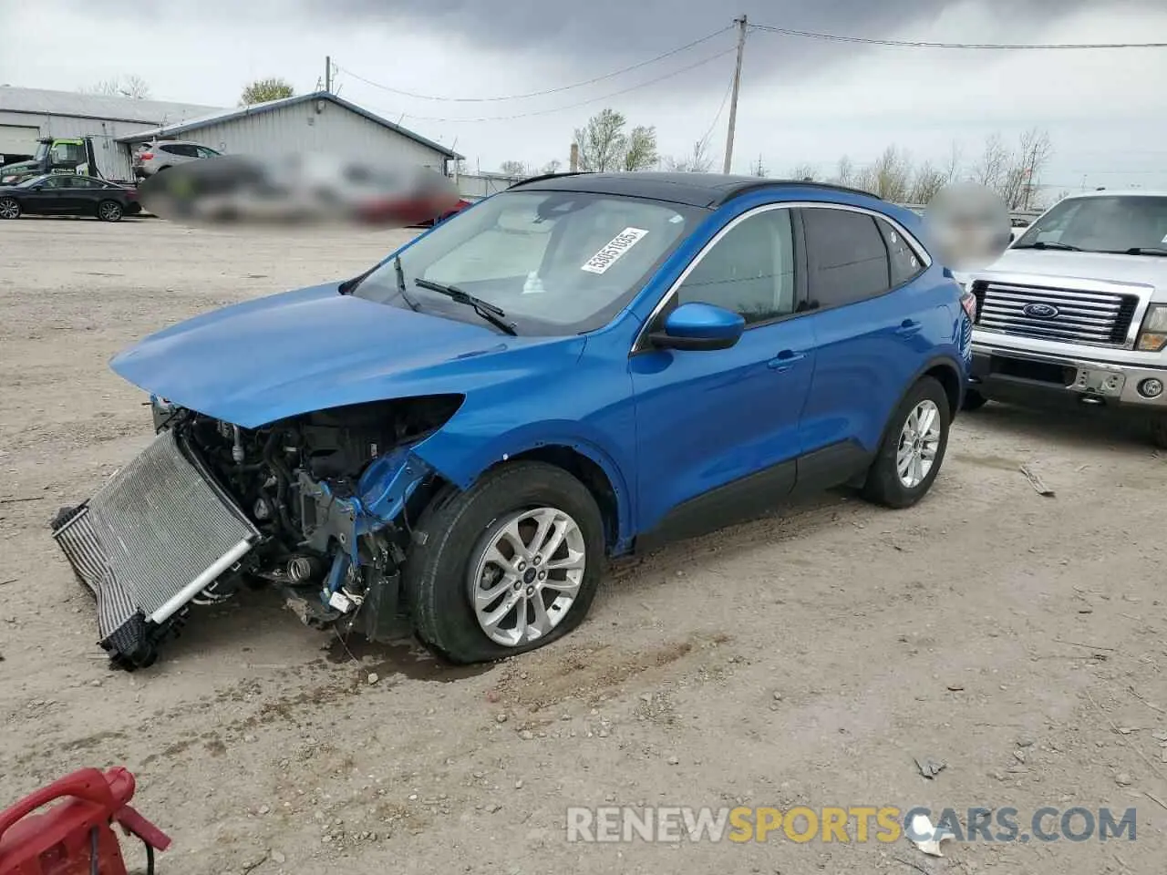 1 Photograph of a damaged car 1FMCU0G63LUA96257 FORD ESCAPE 2020