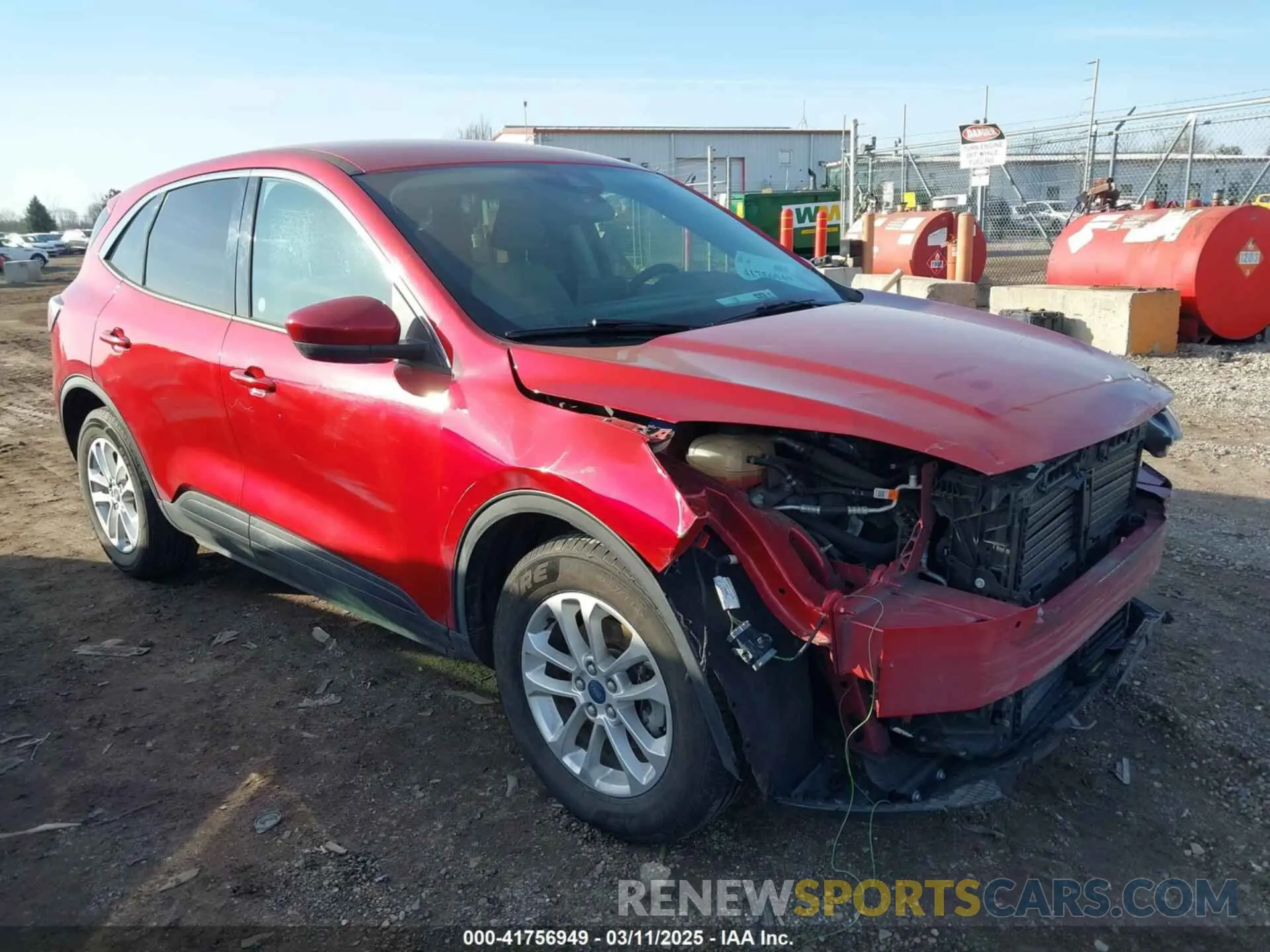 1 Photograph of a damaged car 1FMCU0G64LUA49724 FORD ESCAPE 2020