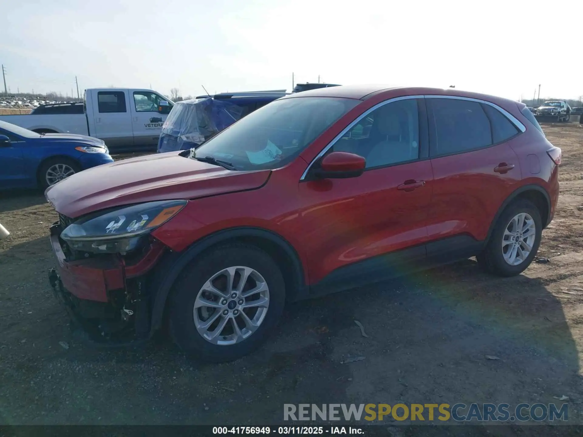 2 Photograph of a damaged car 1FMCU0G64LUA49724 FORD ESCAPE 2020