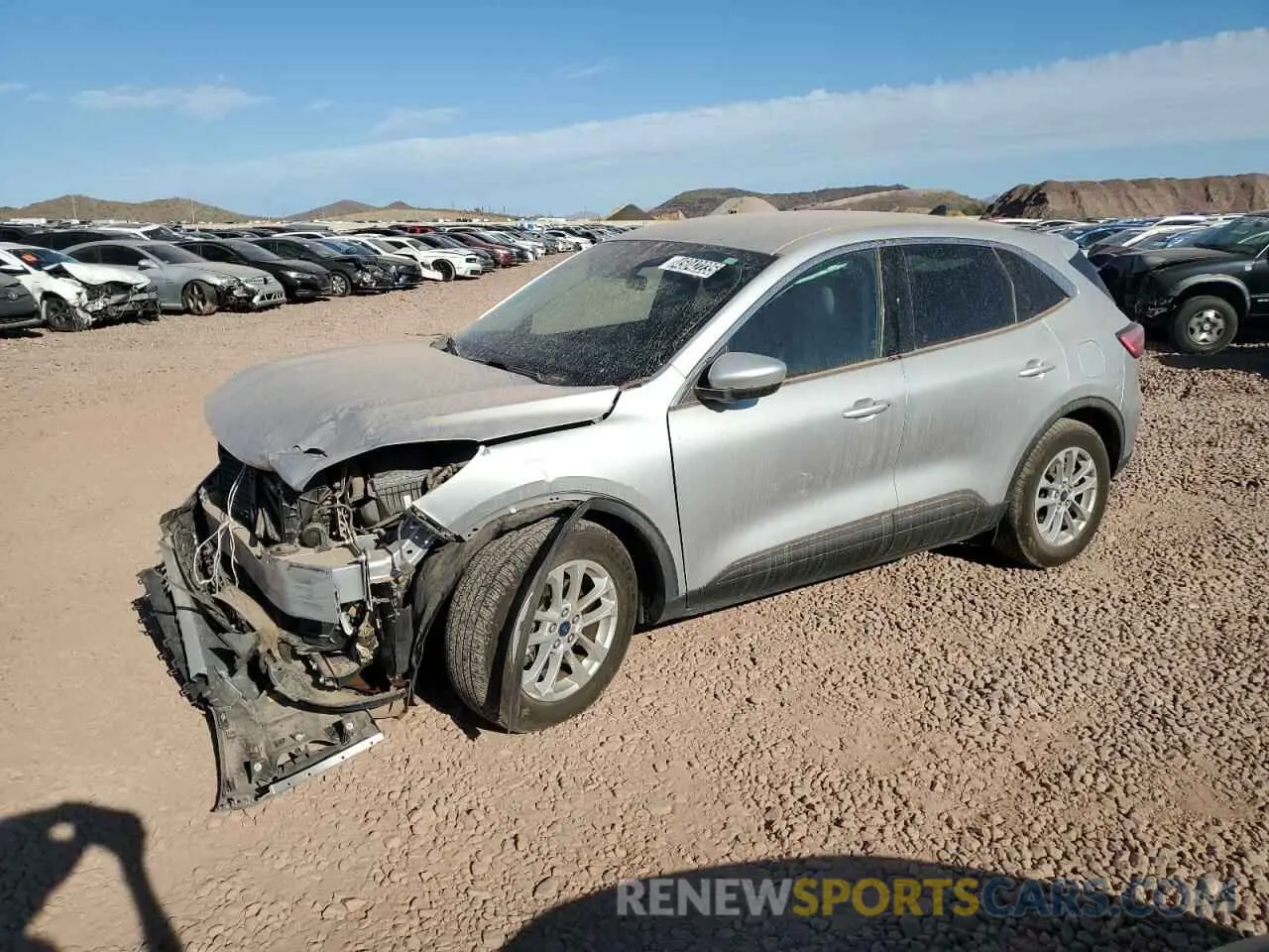 1 Photograph of a damaged car 1FMCU0G64LUA82383 FORD ESCAPE 2020