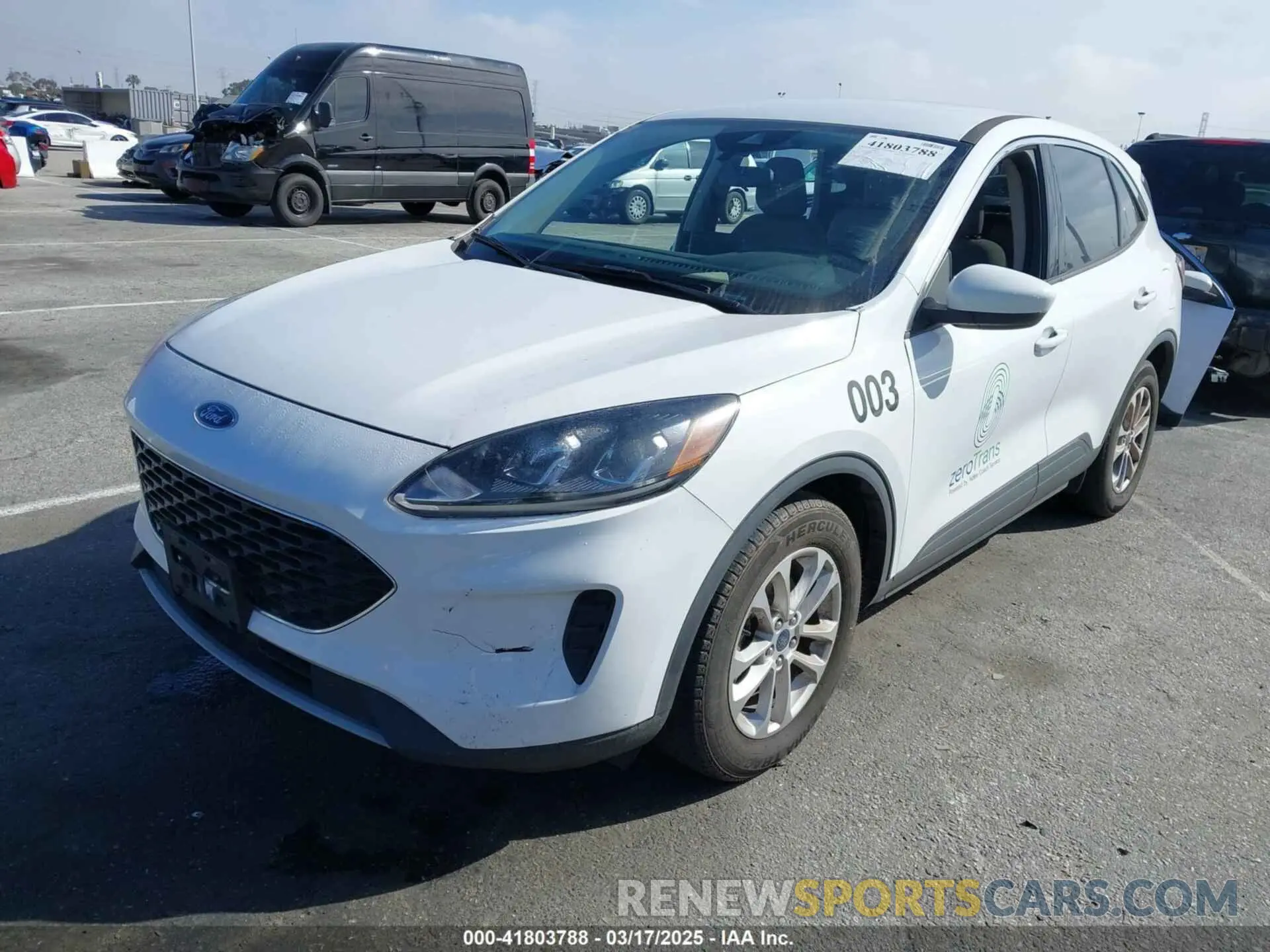 2 Photograph of a damaged car 1FMCU0G64LUA86255 FORD ESCAPE 2020
