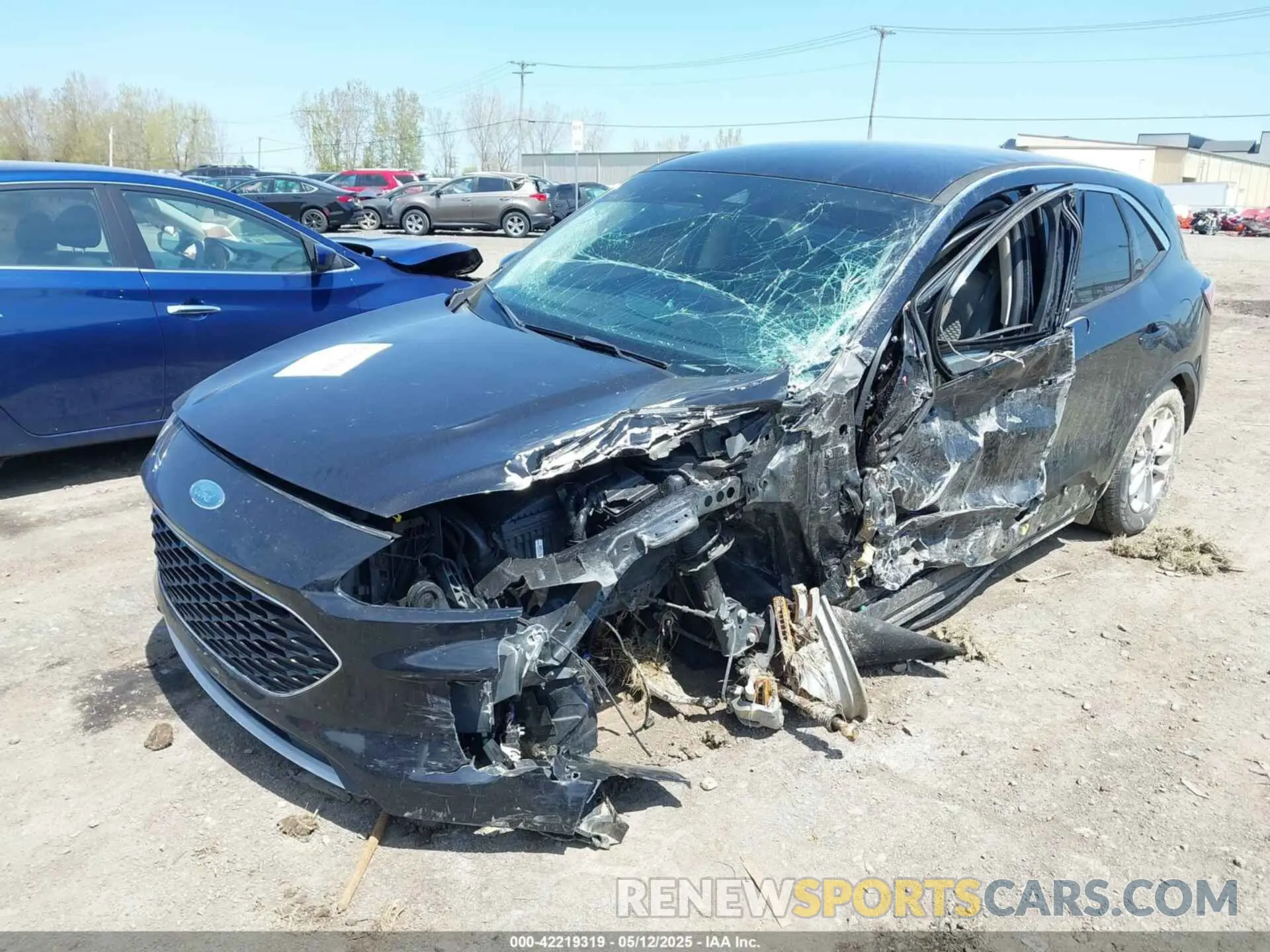 2 Photograph of a damaged car 1FMCU0G64LUA93755 FORD ESCAPE 2020