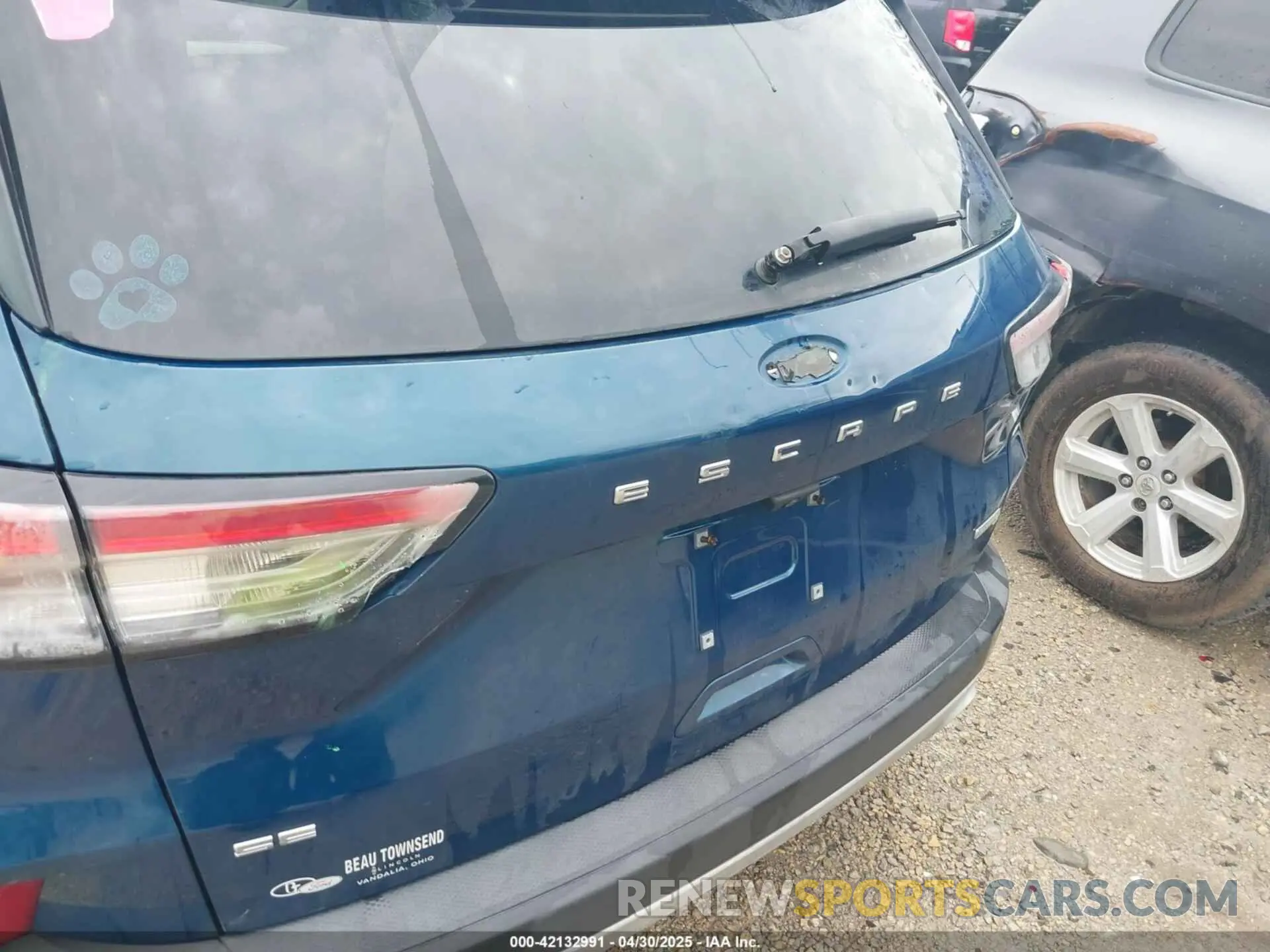 19 Photograph of a damaged car 1FMCU0G65LUA98916 FORD ESCAPE 2020