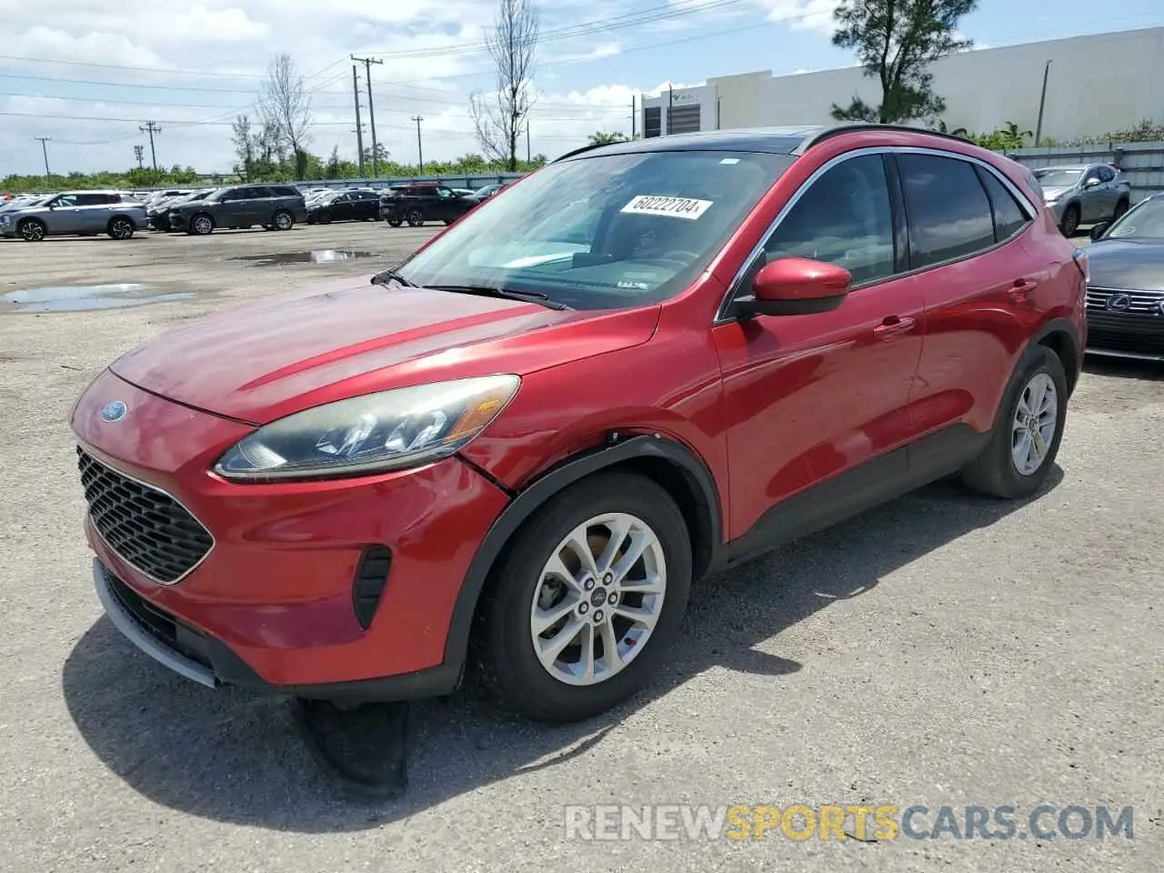 1 Photograph of a damaged car 1FMCU0G68LUA06245 FORD ESCAPE 2020
