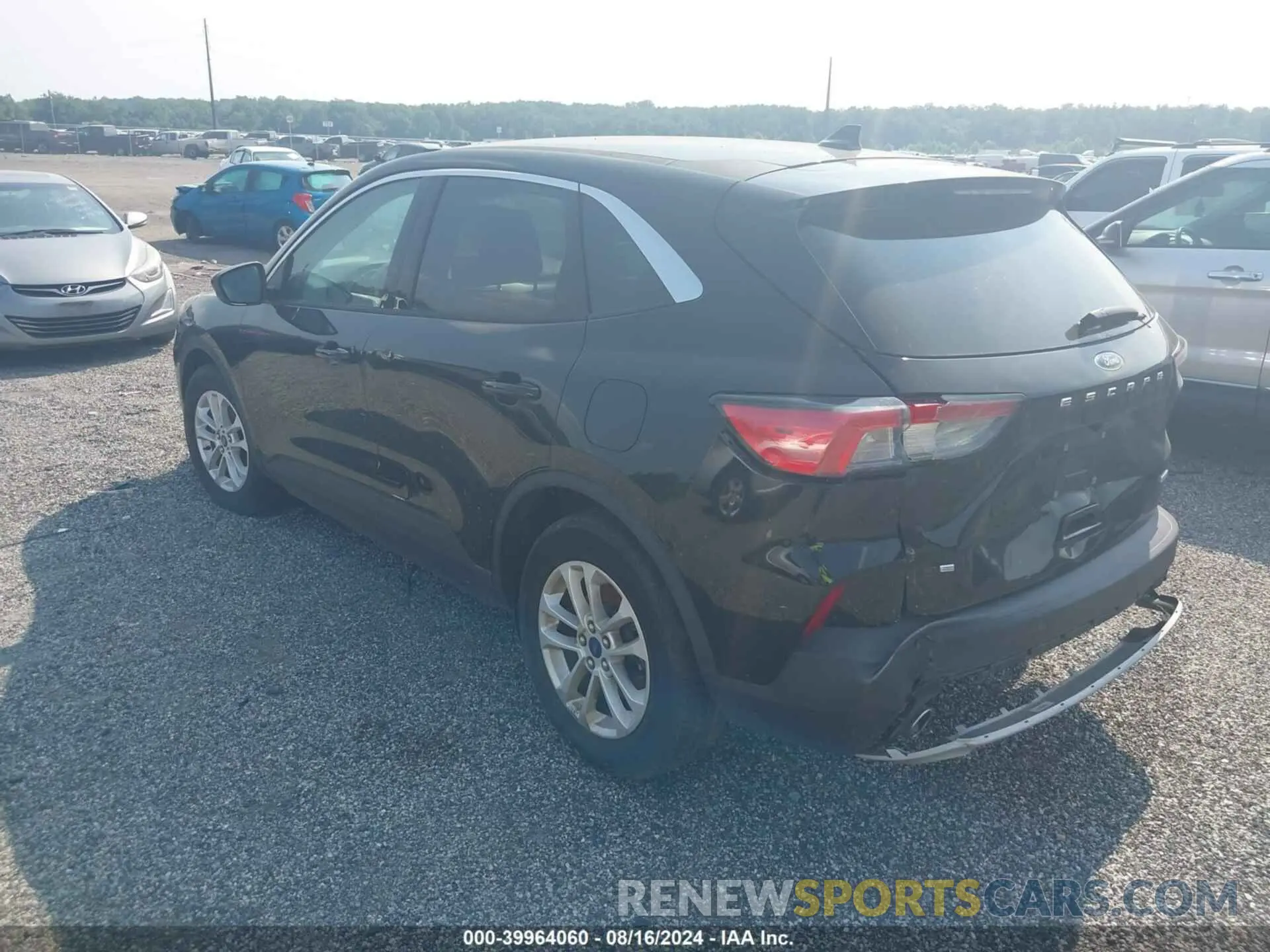 3 Photograph of a damaged car 1FMCU0G68LUA25412 FORD ESCAPE 2020