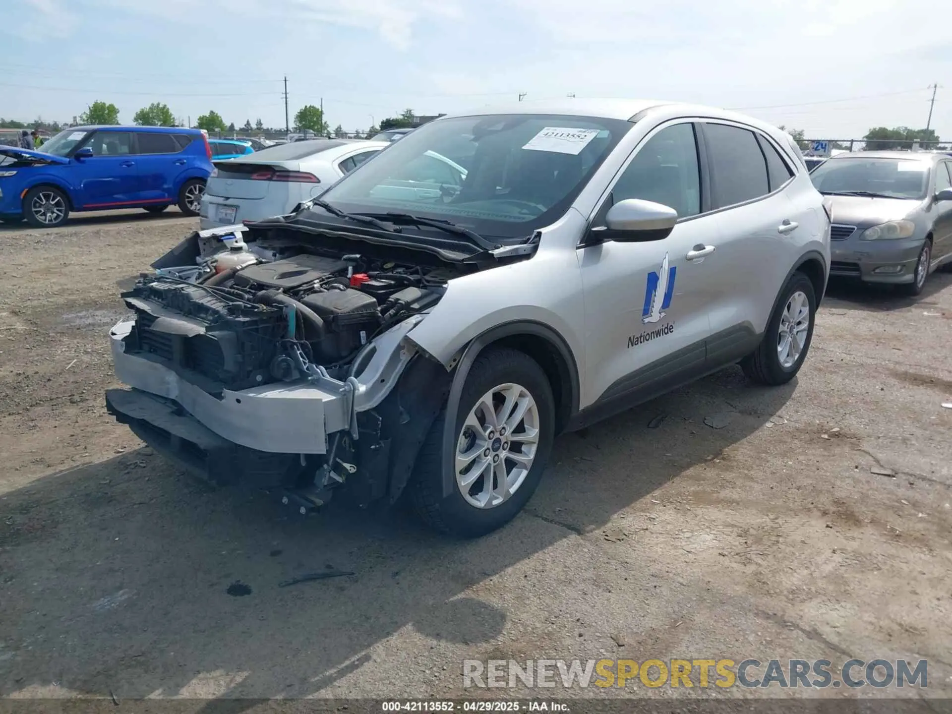2 Photograph of a damaged car 1FMCU0G68LUA82385 FORD ESCAPE 2020
