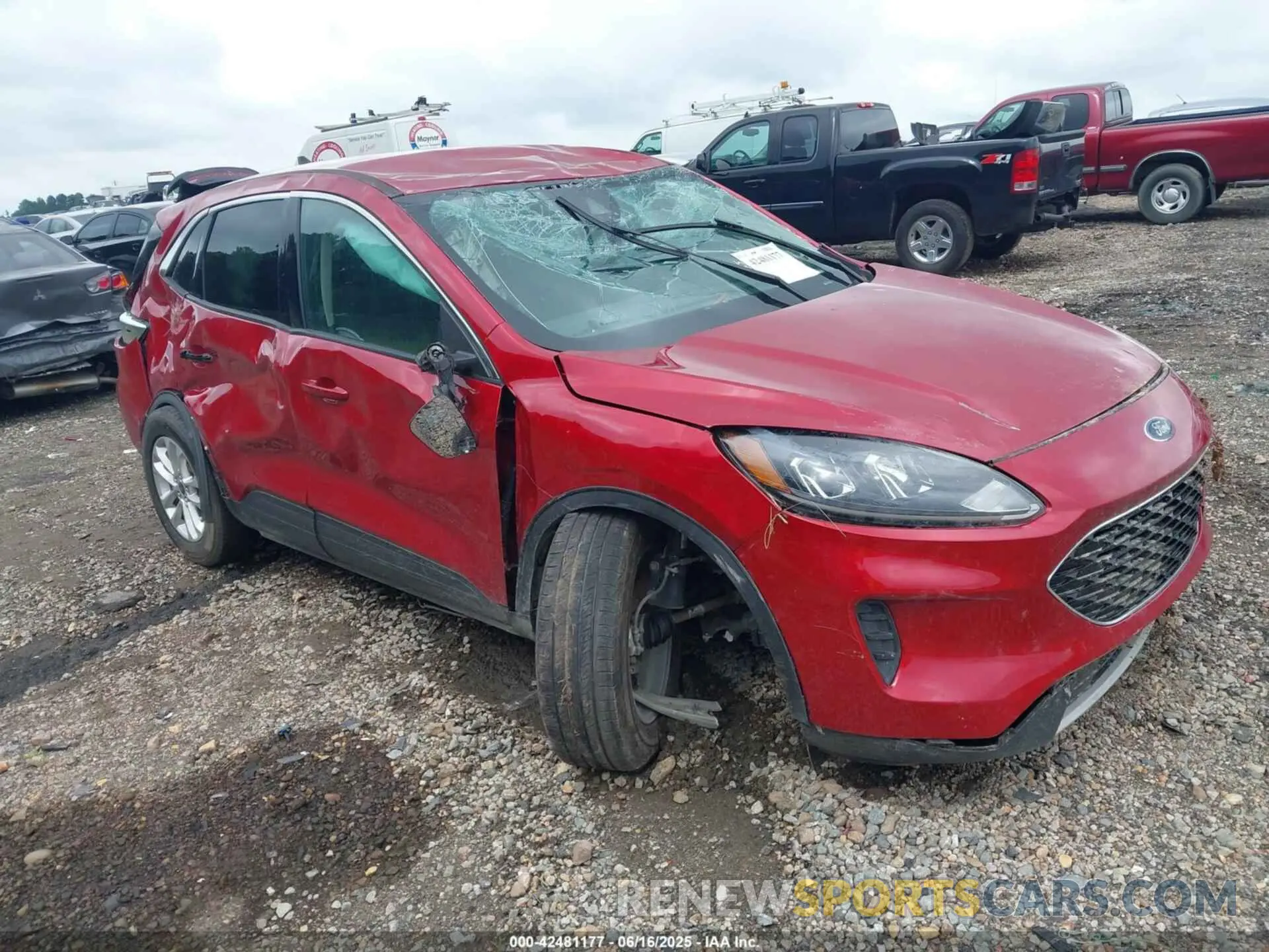 1 Photograph of a damaged car 1FMCU0G68LUC17588 FORD ESCAPE 2020