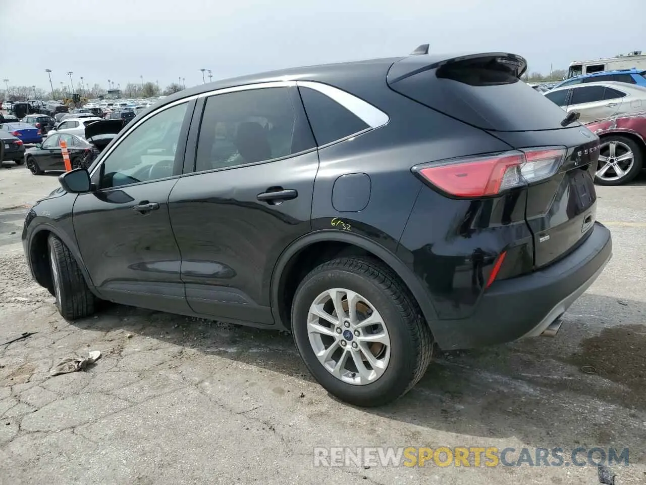 2 Photograph of a damaged car 1FMCU0G68LUC21771 FORD ESCAPE 2020