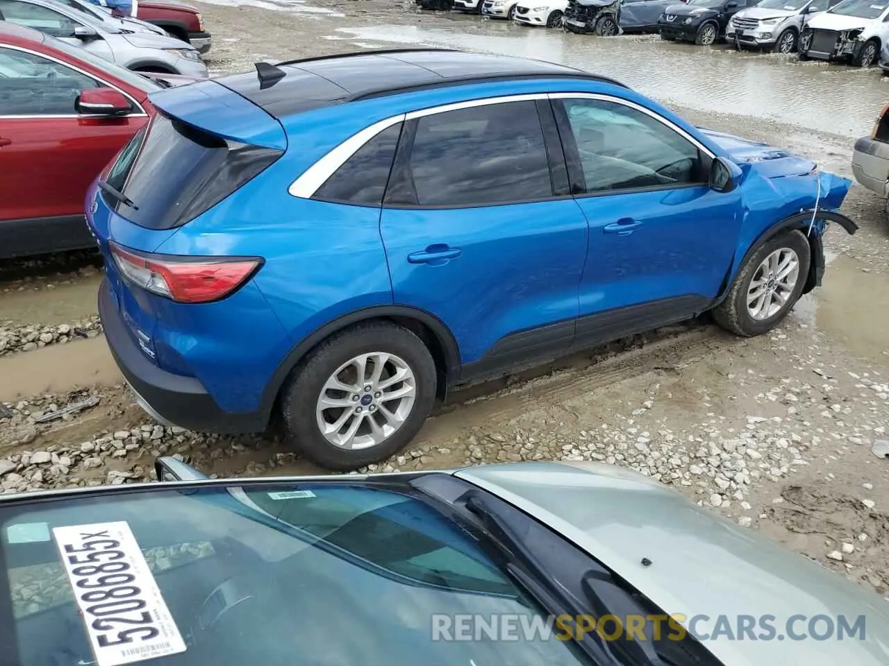 3 Photograph of a damaged car 1FMCU0G69LUC06602 FORD ESCAPE 2020